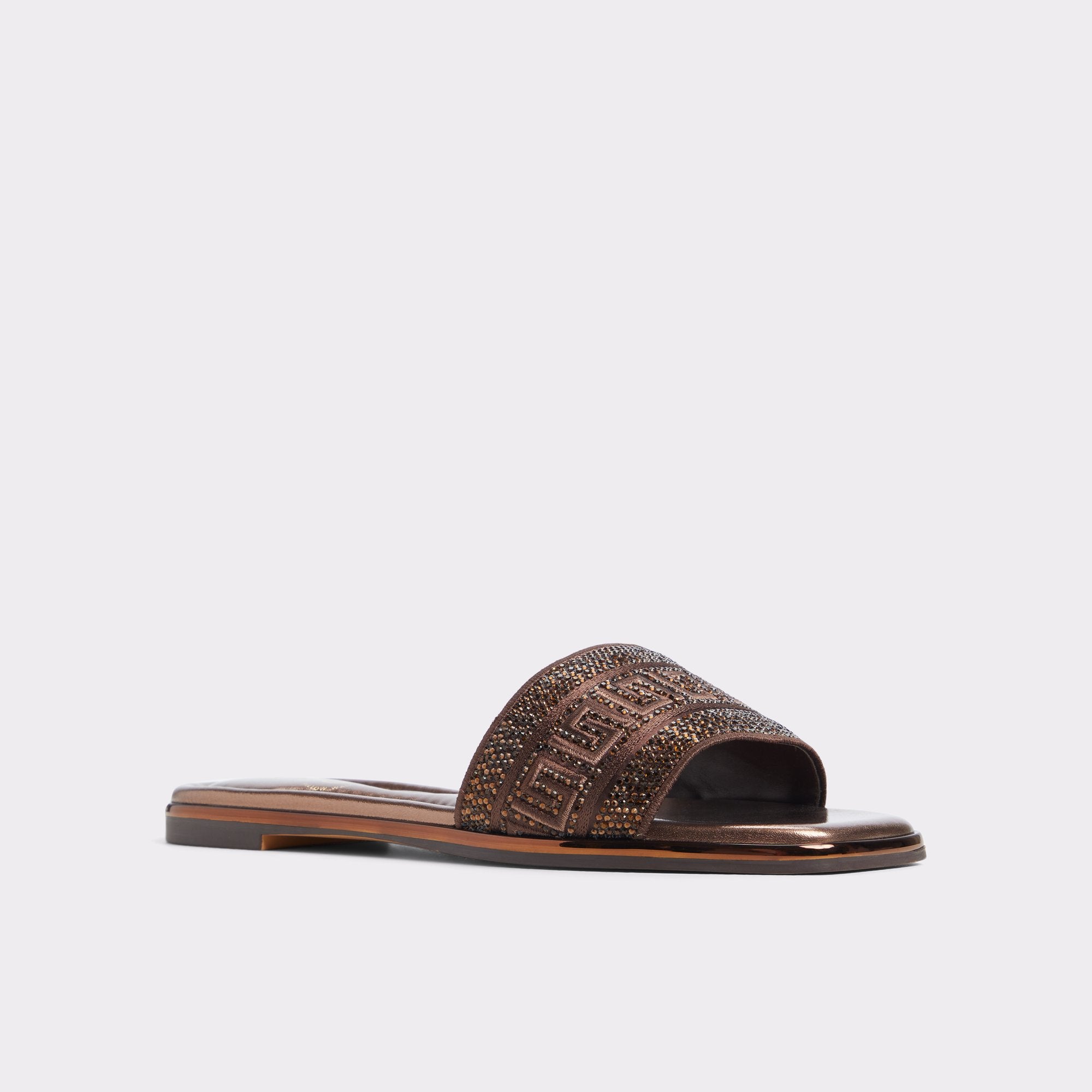 ALDO Oceania sandales plates marron