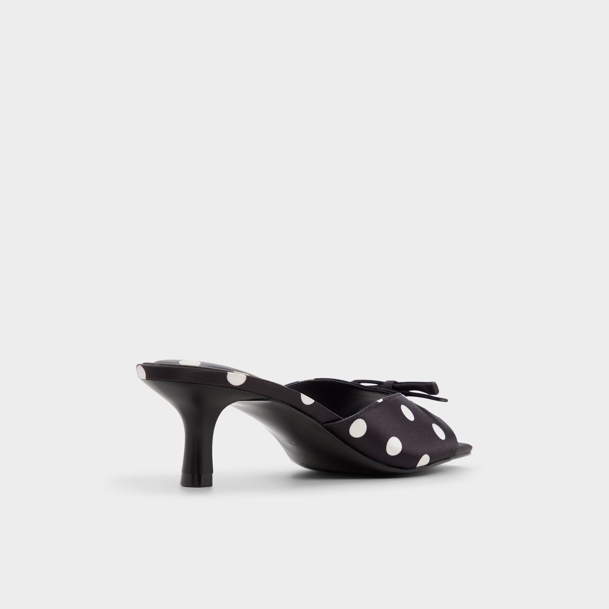 Aldo Belerose escarpins noirs nœud talon haut