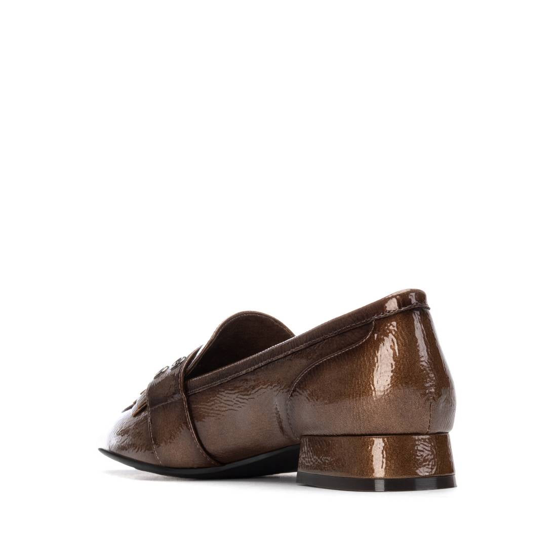 Carmela 16255802 mocassins femme taupe vernis