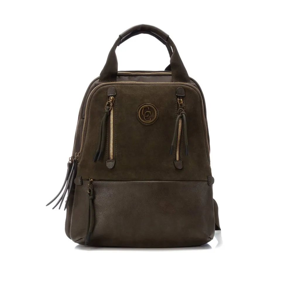 Carmela 18611901 sac à dos femme vert textile 39 cm