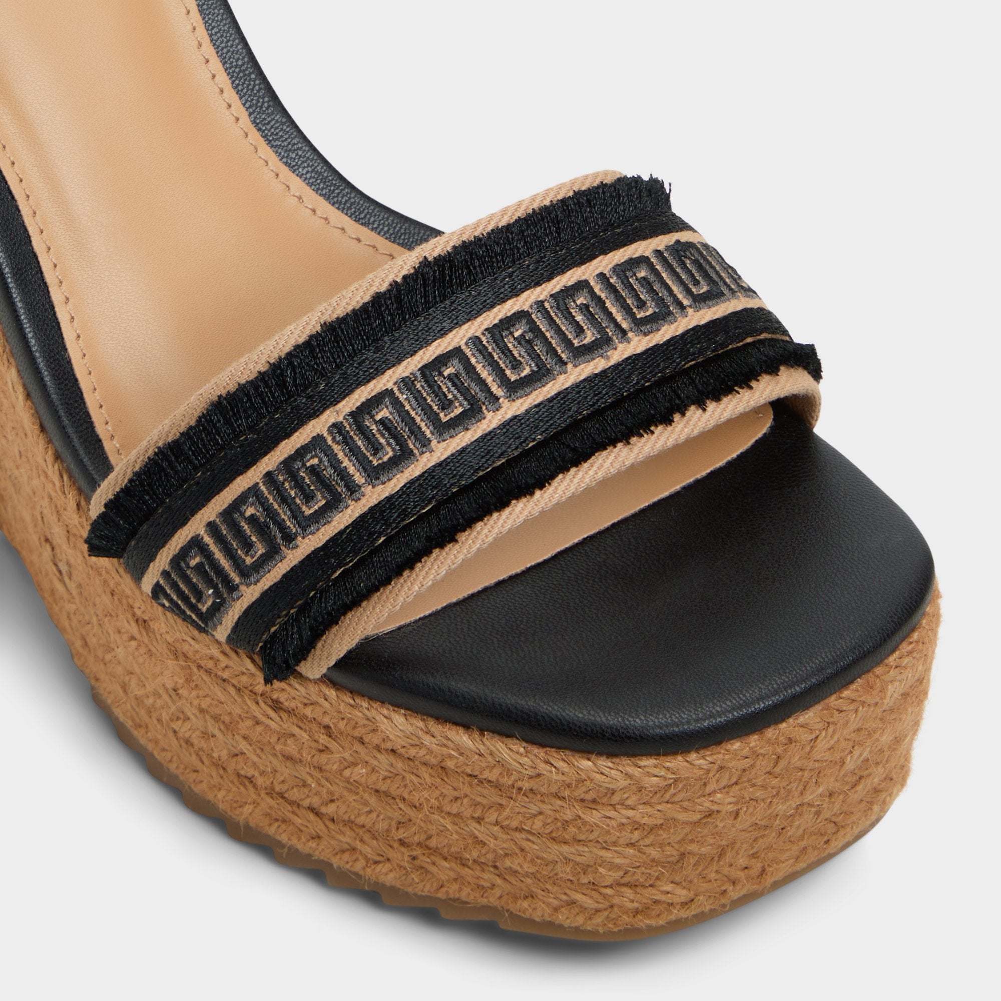 ALDO Aberitram espadrilles compensées tressées