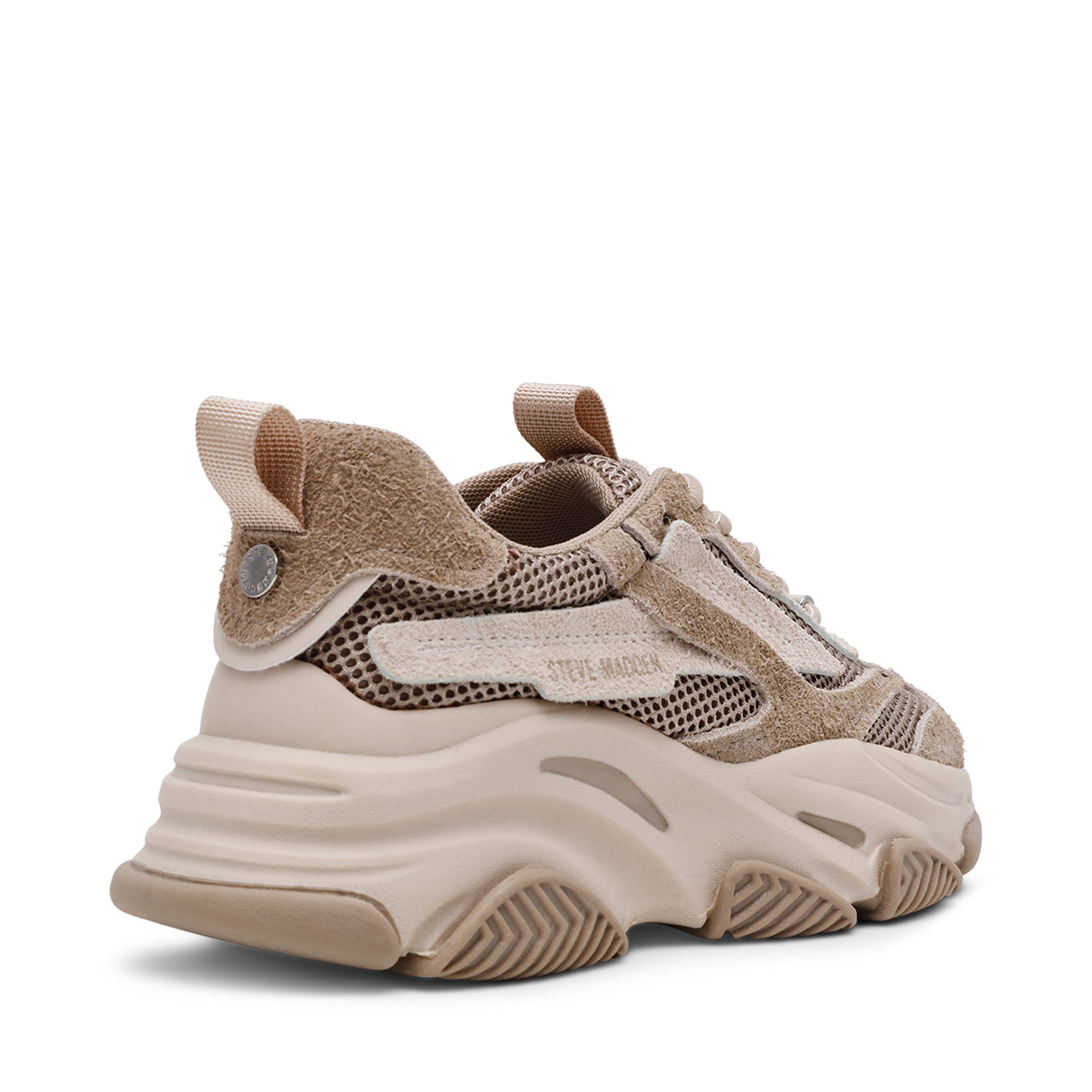 Steve Madden Possession-E baskets taupe daim