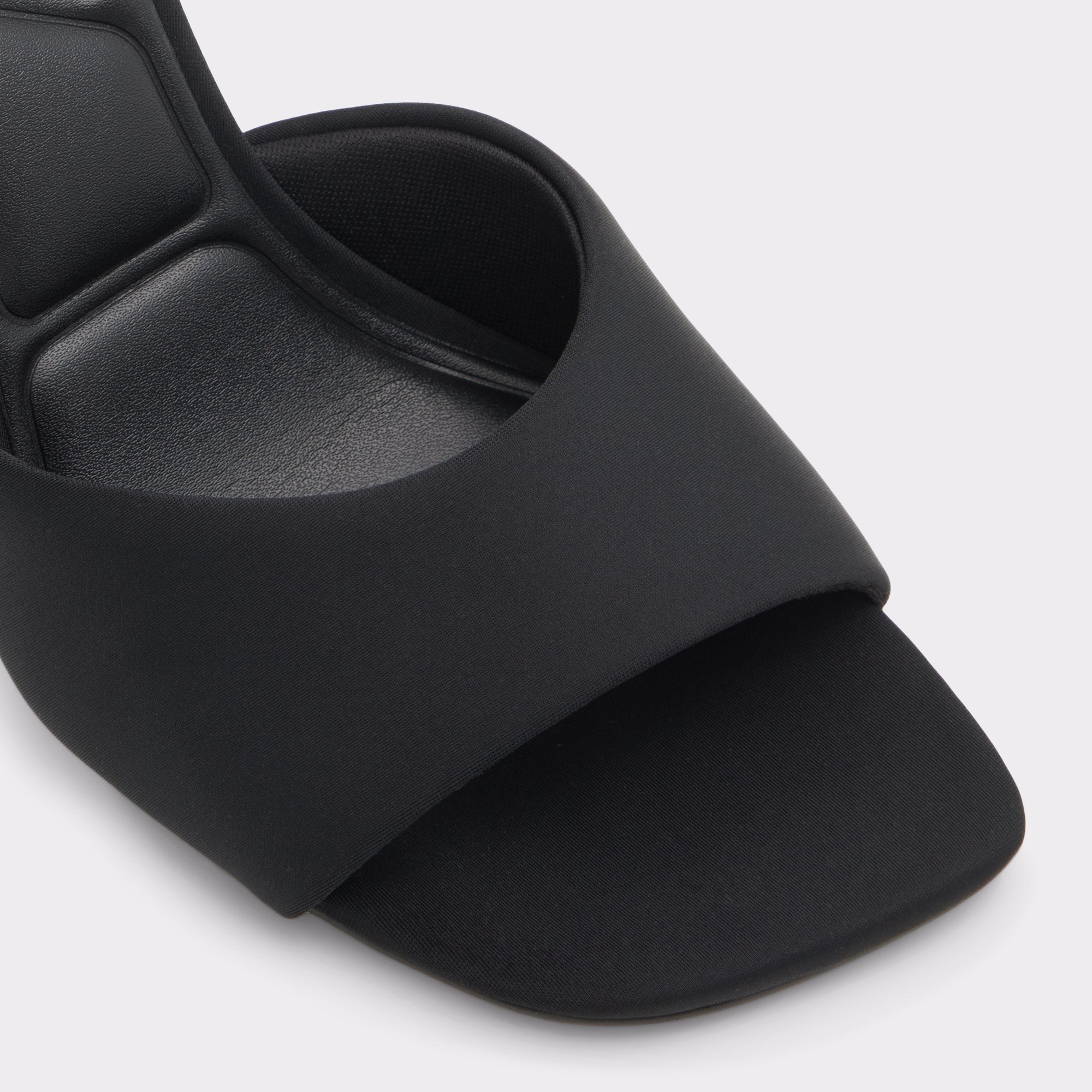 ALDO Evadalia mules noires talon aiguille