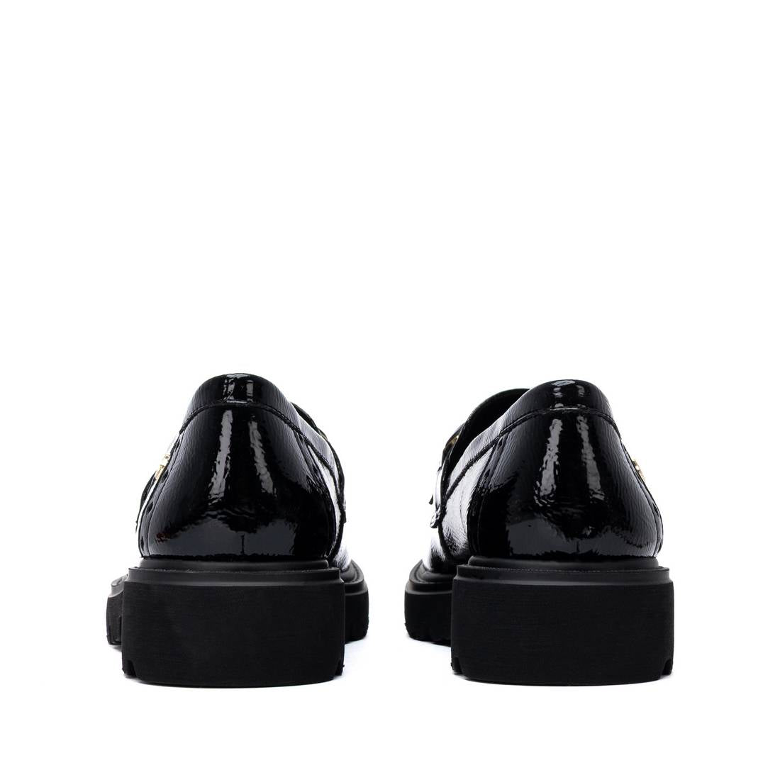 Carmela 16436901 mocassin femme noir talon bas