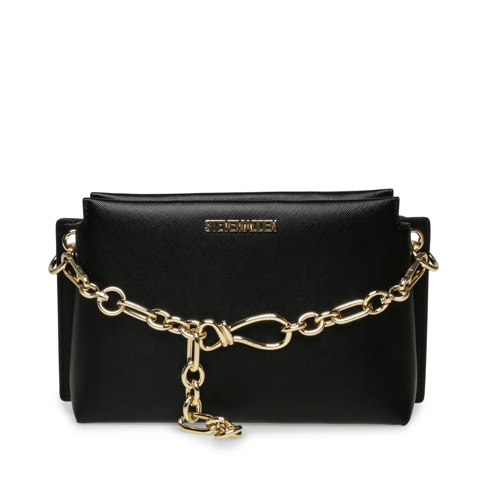 Steve Madden Bross sac bandoulière noir doré