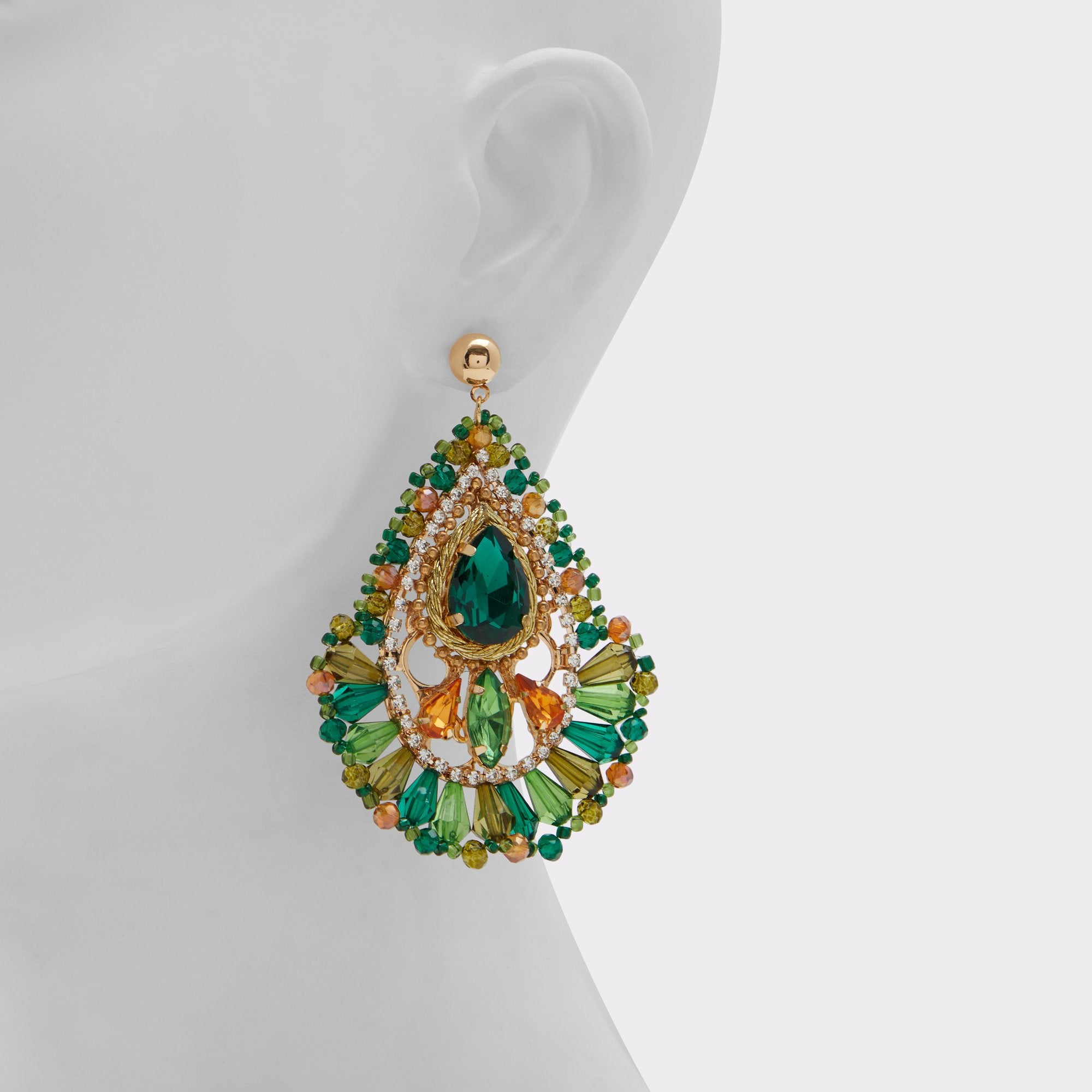 Aldo Toammaa boucles d’oreilles chandelier