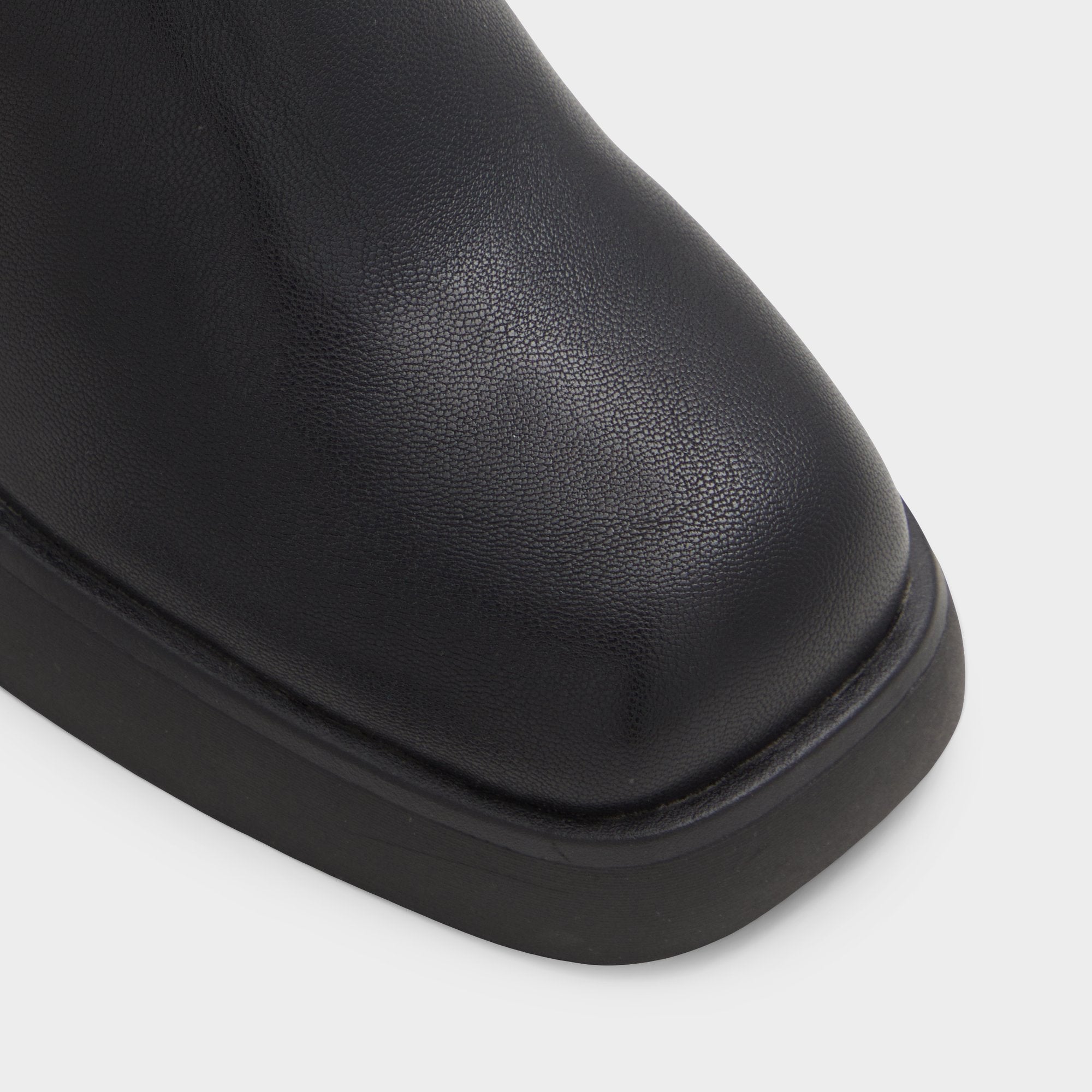 ALDO Auster-WC bottes hautes noires talon plat