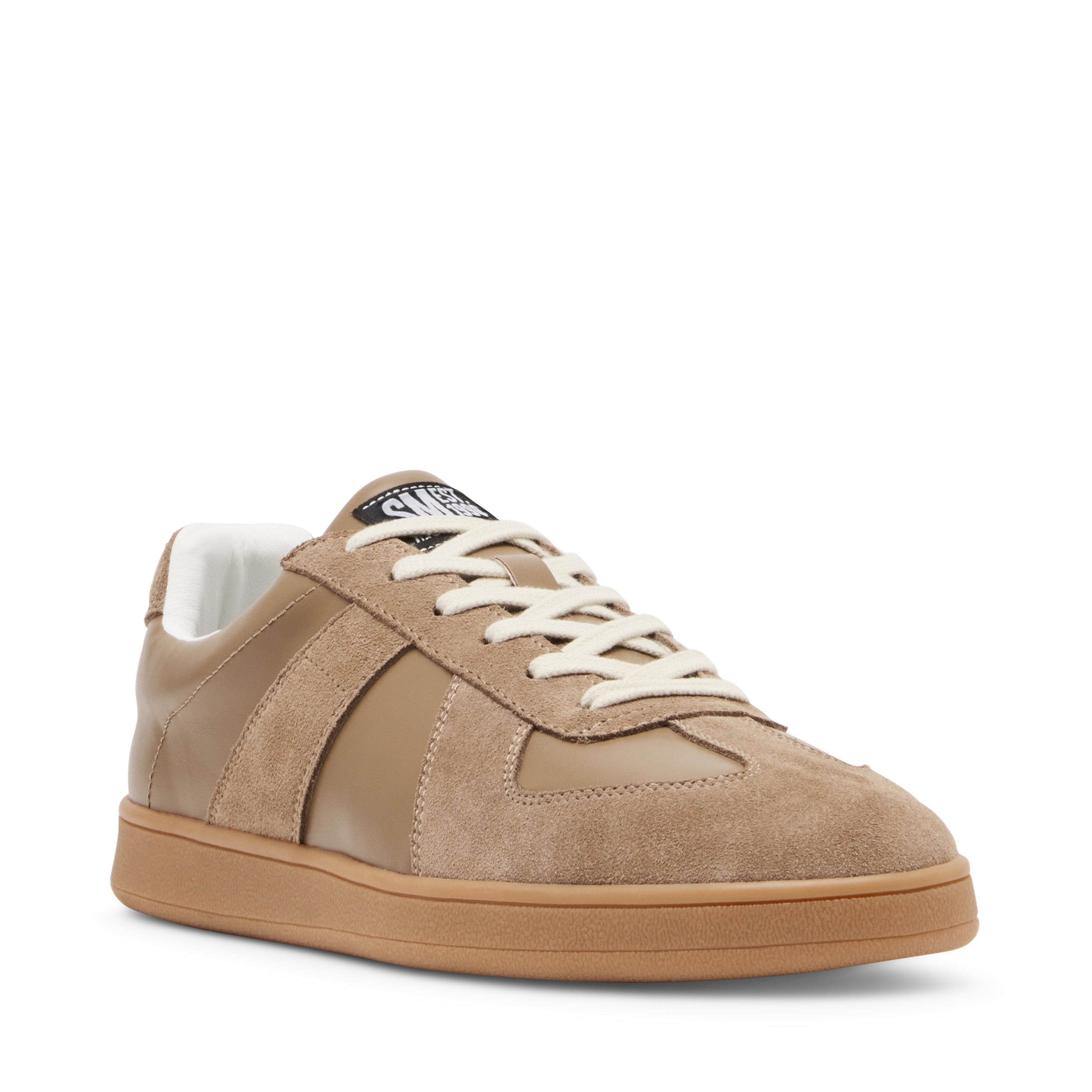 Steve Madden Waltor baskets homme taupe cuir