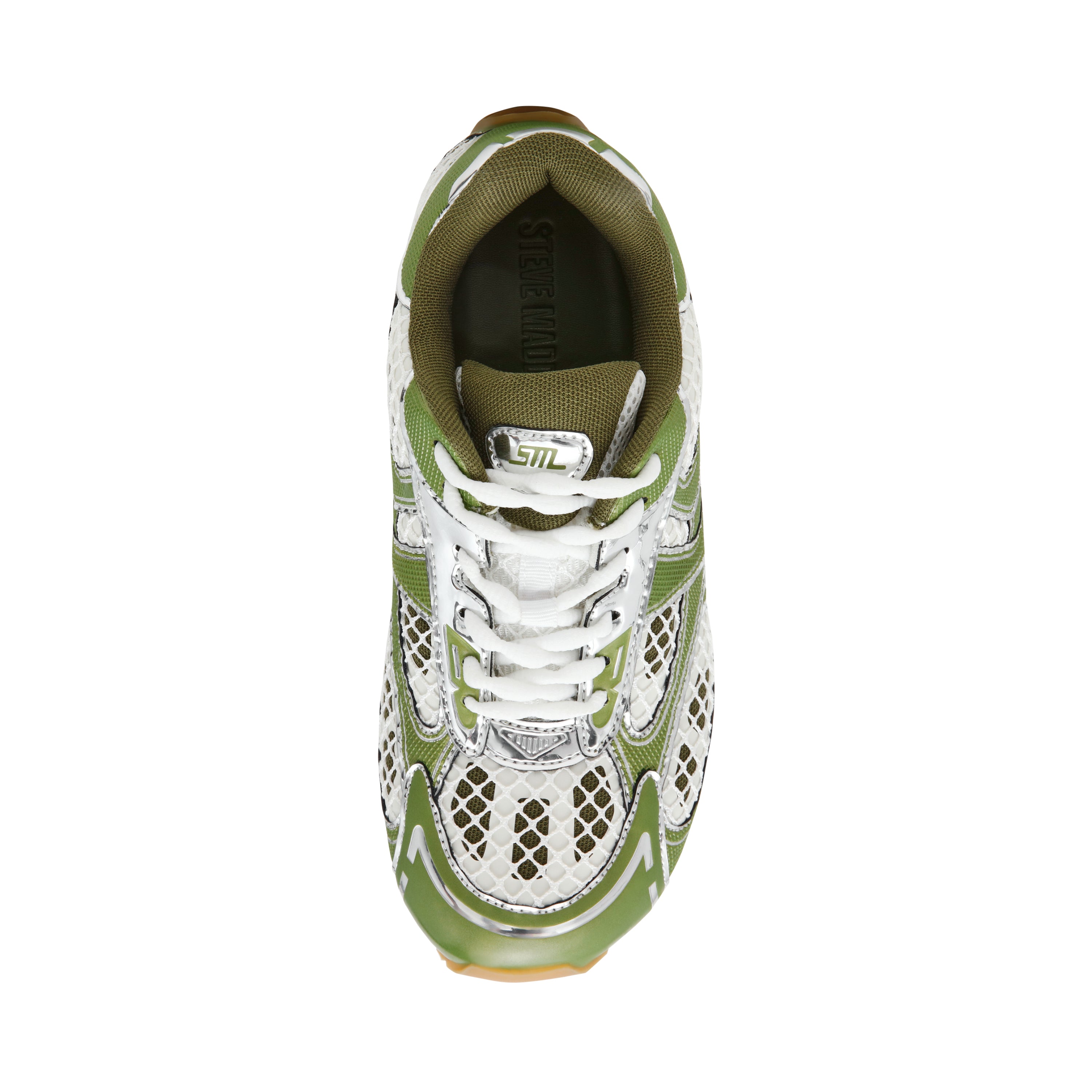 Steve Madden Pager baskets femme vert multi tissu