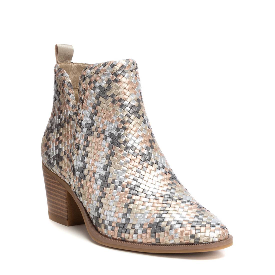 Carmela 16234202 bottine nude cuir talon moyen