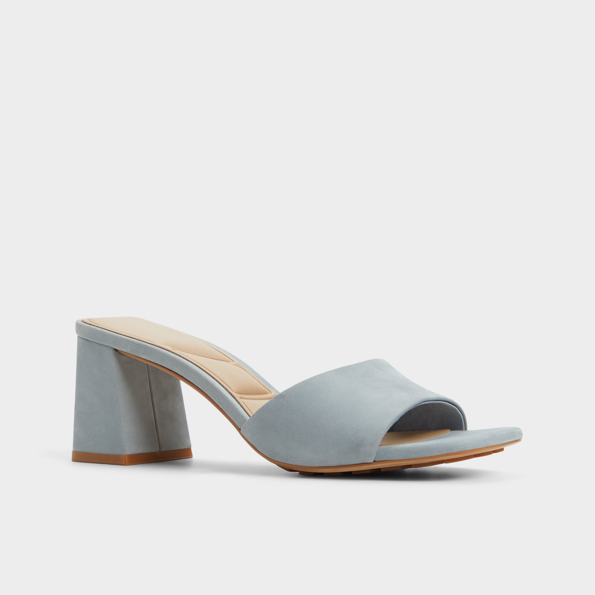 ALDO Tisha sandales bleues talon carré
