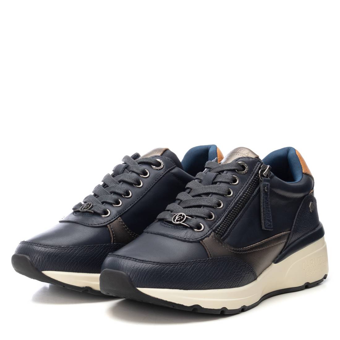 Carmela 16182504 sneakers femme bleu marine cuir
