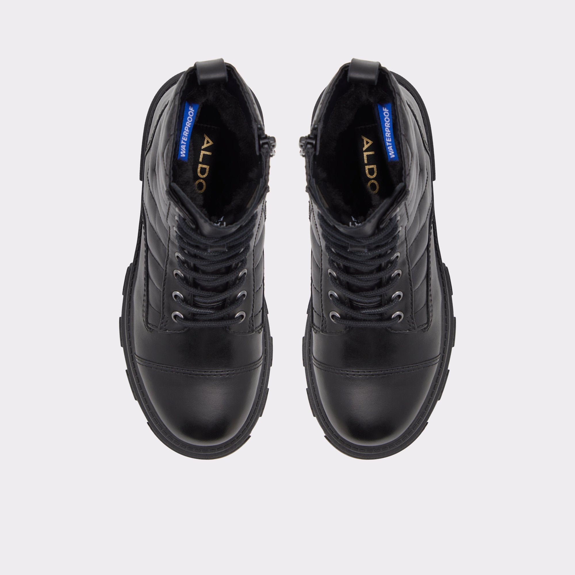 ALDO Montrose bottines combat matelassées imperméables