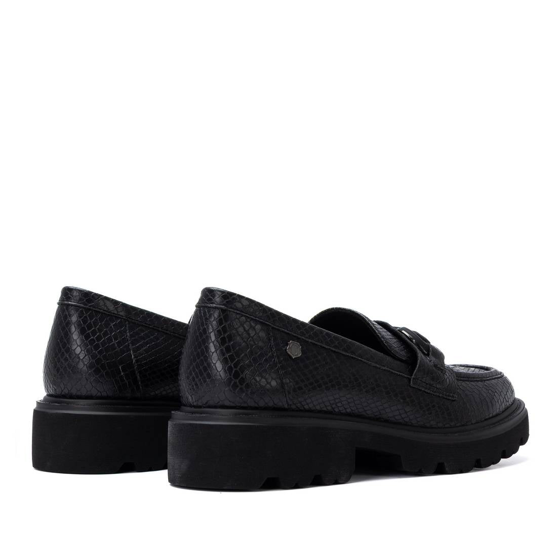 Carmela 16413801 mocassins noir semelle épaisse