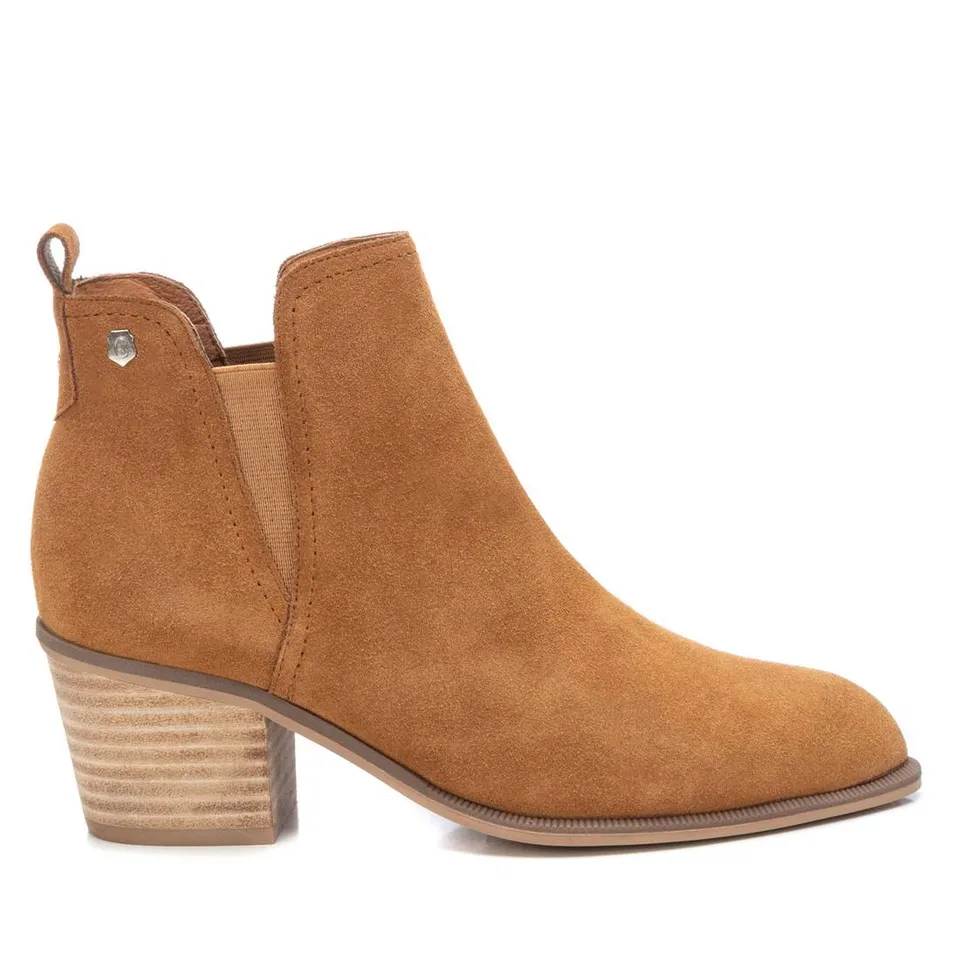 Carmela 16061903 bottine femme suède marron talon 6 cm