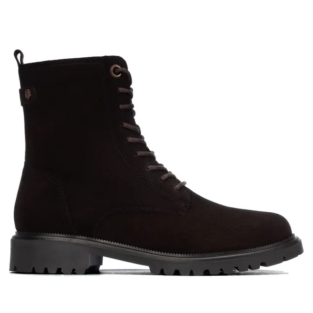 Carmela 16431402 bottine cuir marron lacets