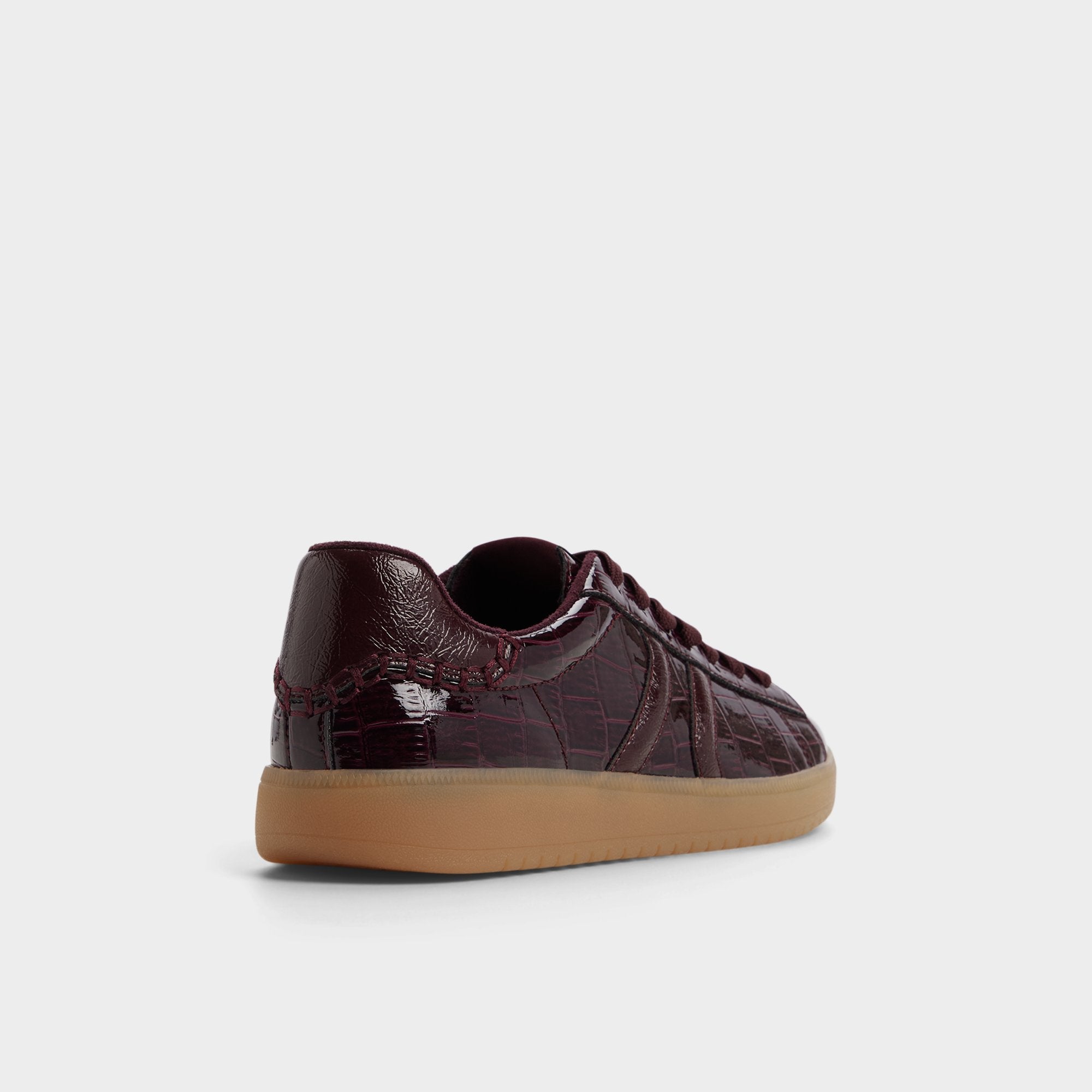 ALDO Chicsneaker2 baskets bordeaux croco