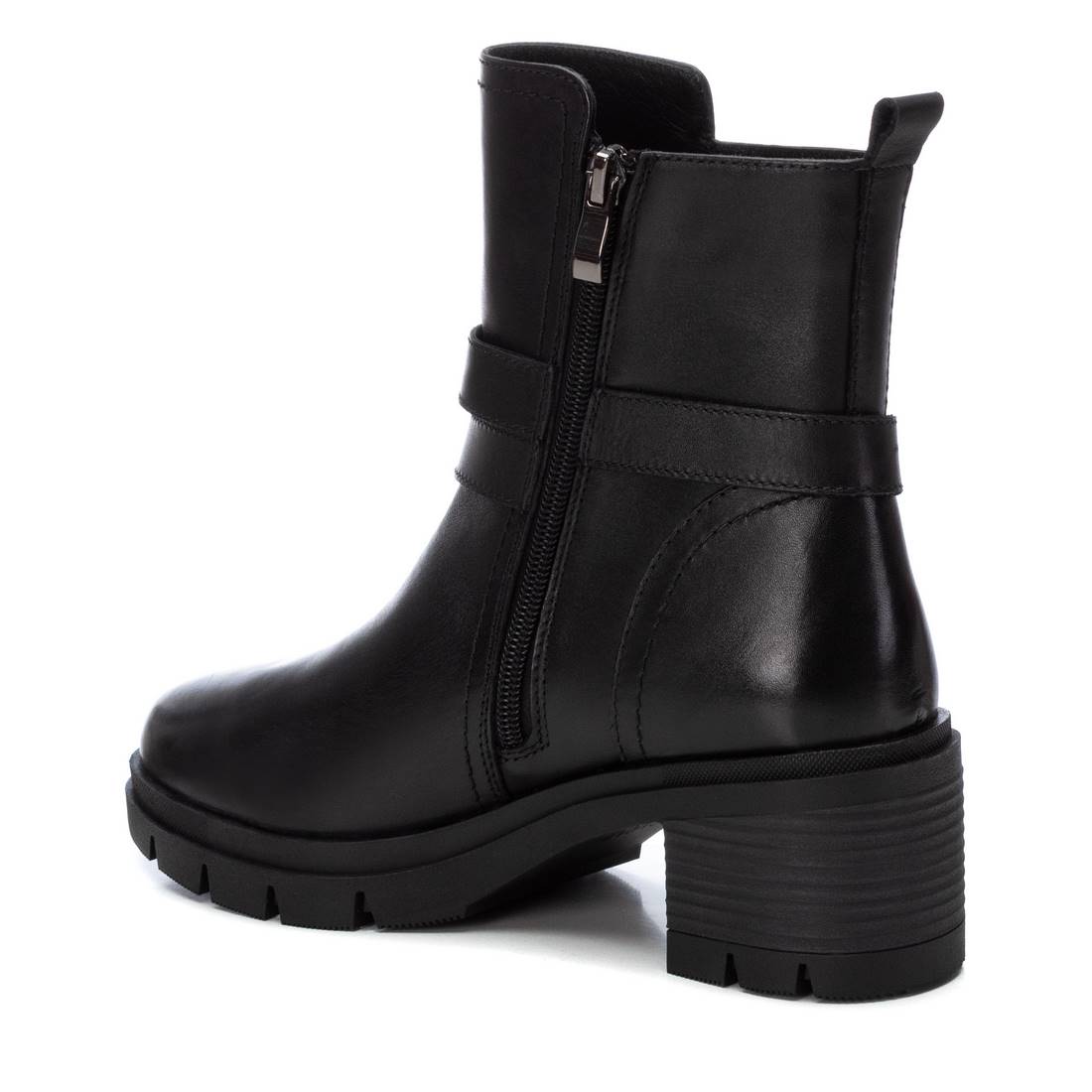 Carmela 16197302 bottines cuir noir talon 7 cm
