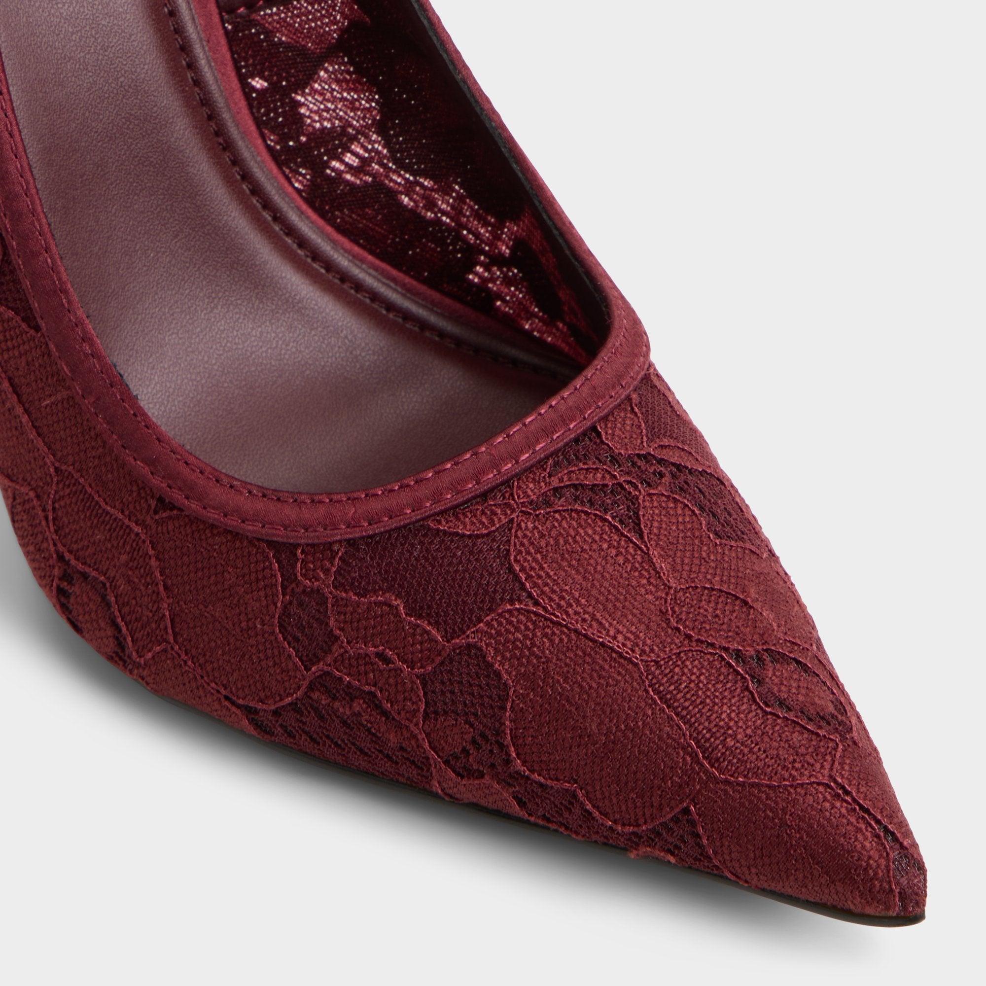 ALDO Starrla escarpins bordeaux talon haut soirée