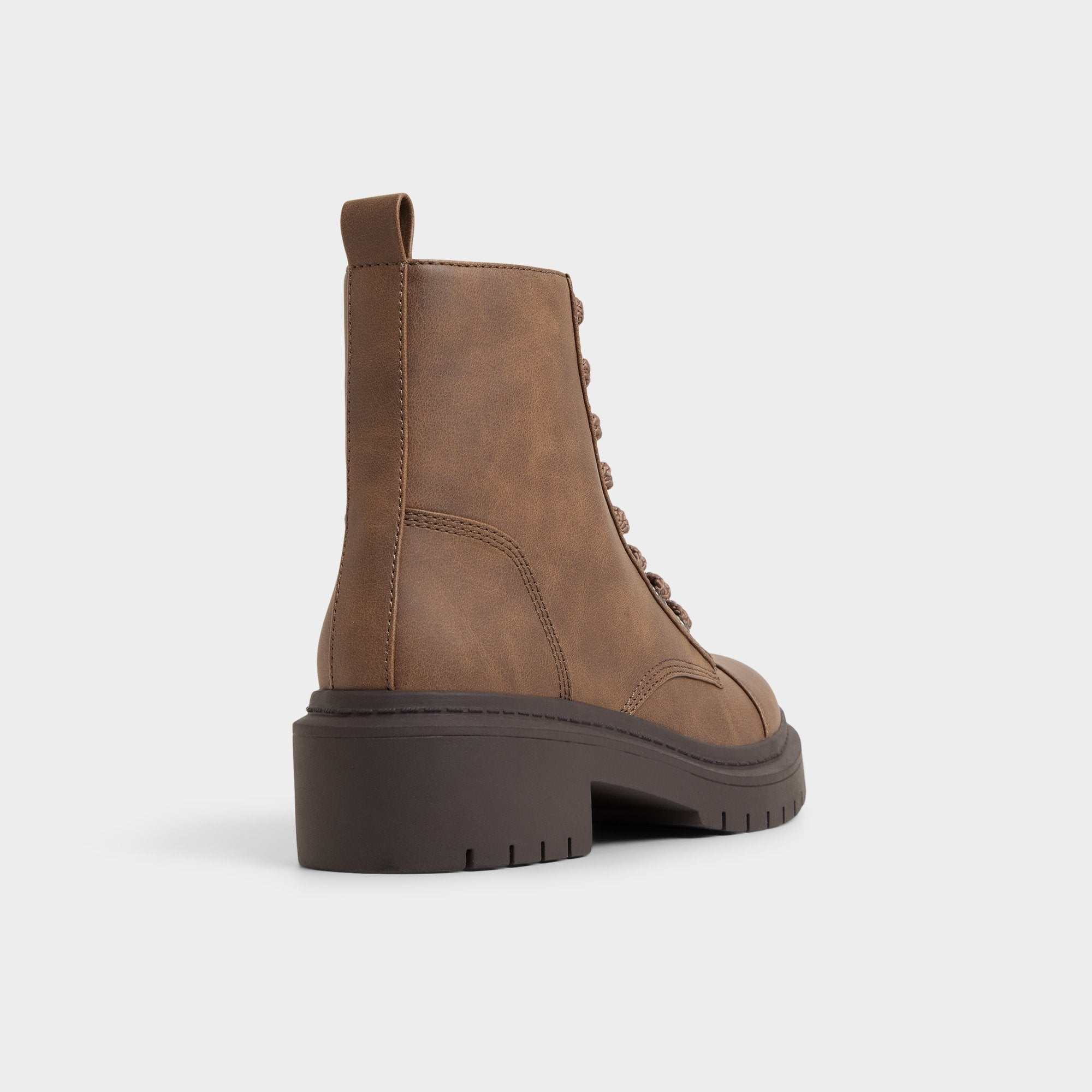 Aldo Goer bottines combat marron à semelle crantée