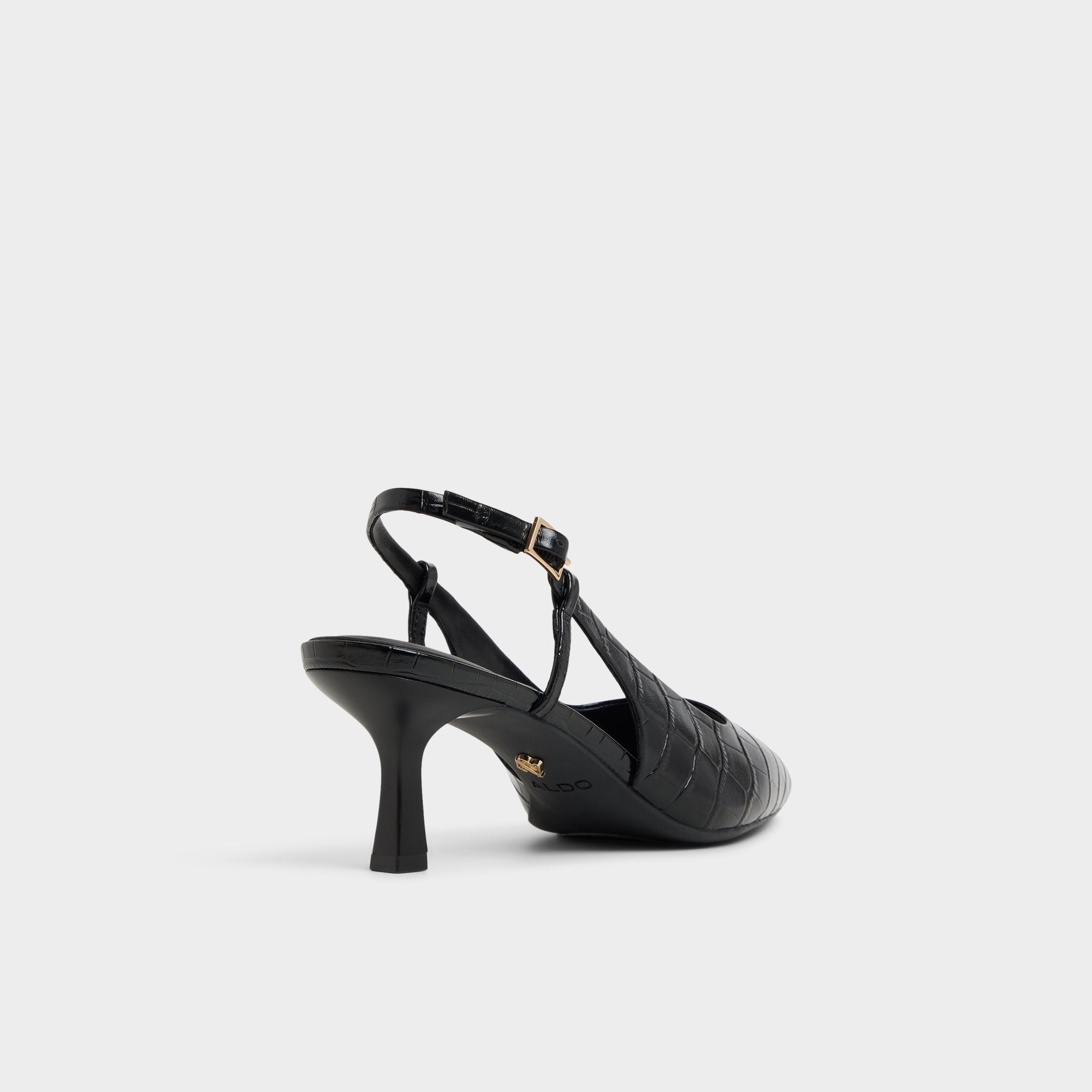 ALDO Adan escarpins noirs petit talon