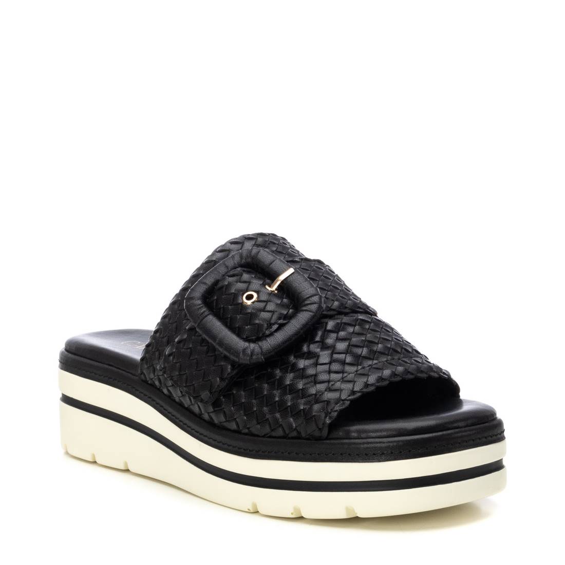Carmela 16225103 sandales femme noir compensées