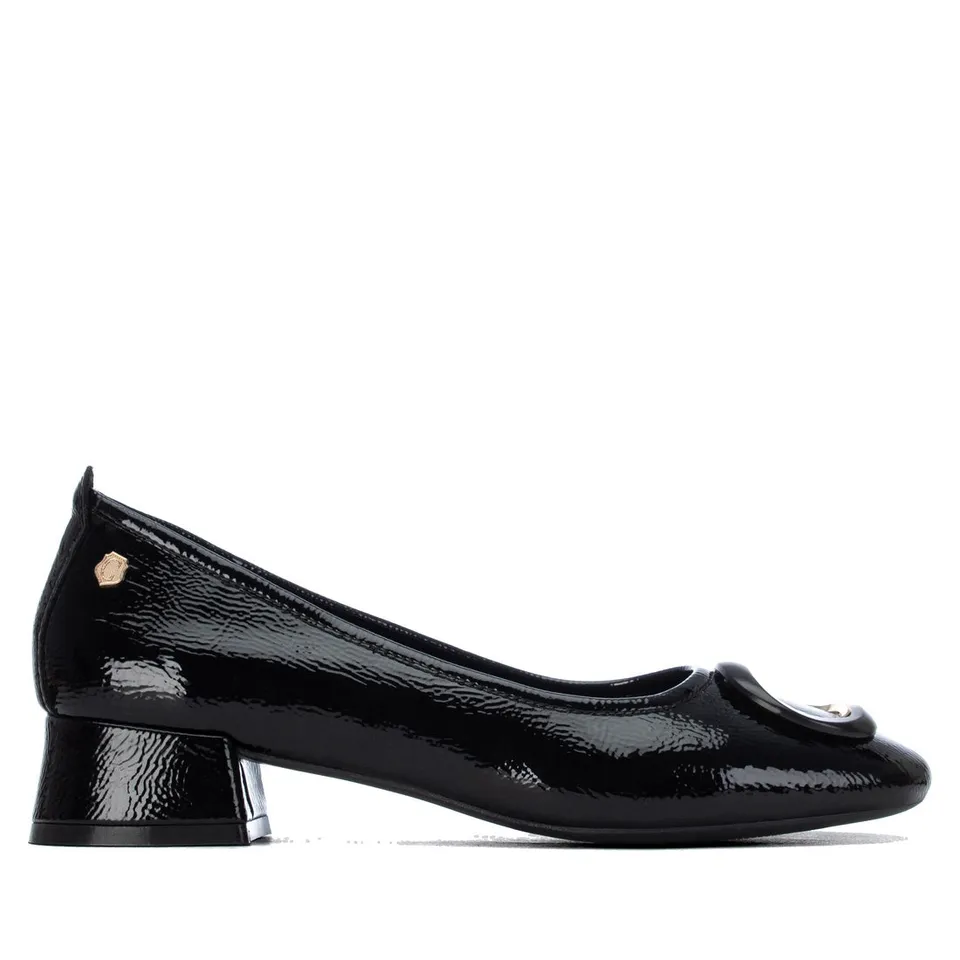 Carmela 16436301 escarpin ballerine vernis noir brillant