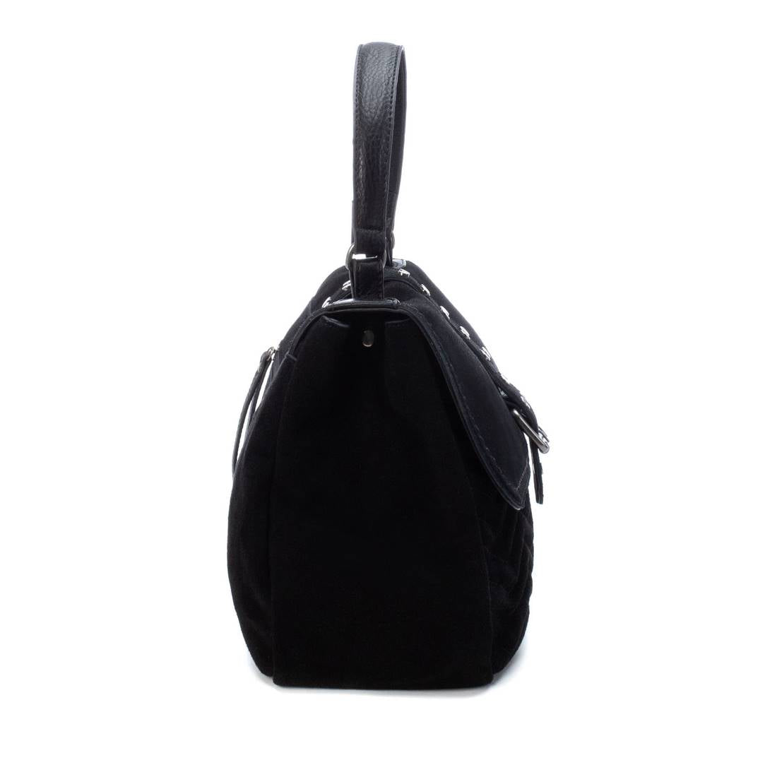 Carmela 18601501 bandoulière daim noir 24 cm