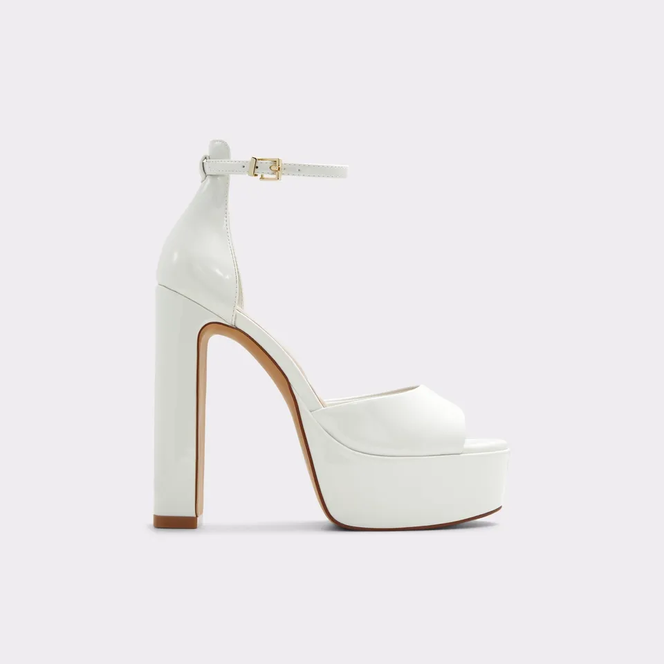 ALDO Nissa sandales plateforme blanche