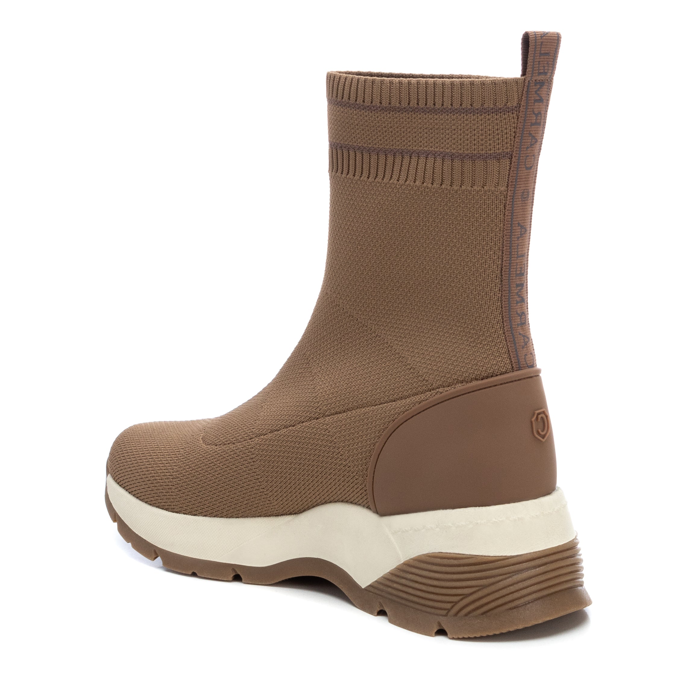 Carmela 16033702 bottine sneaker femme marron textile