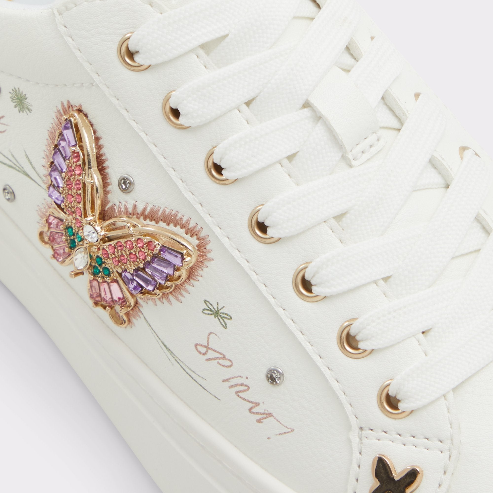 ALDO Gwiri 2.0 baskets papillon blanches