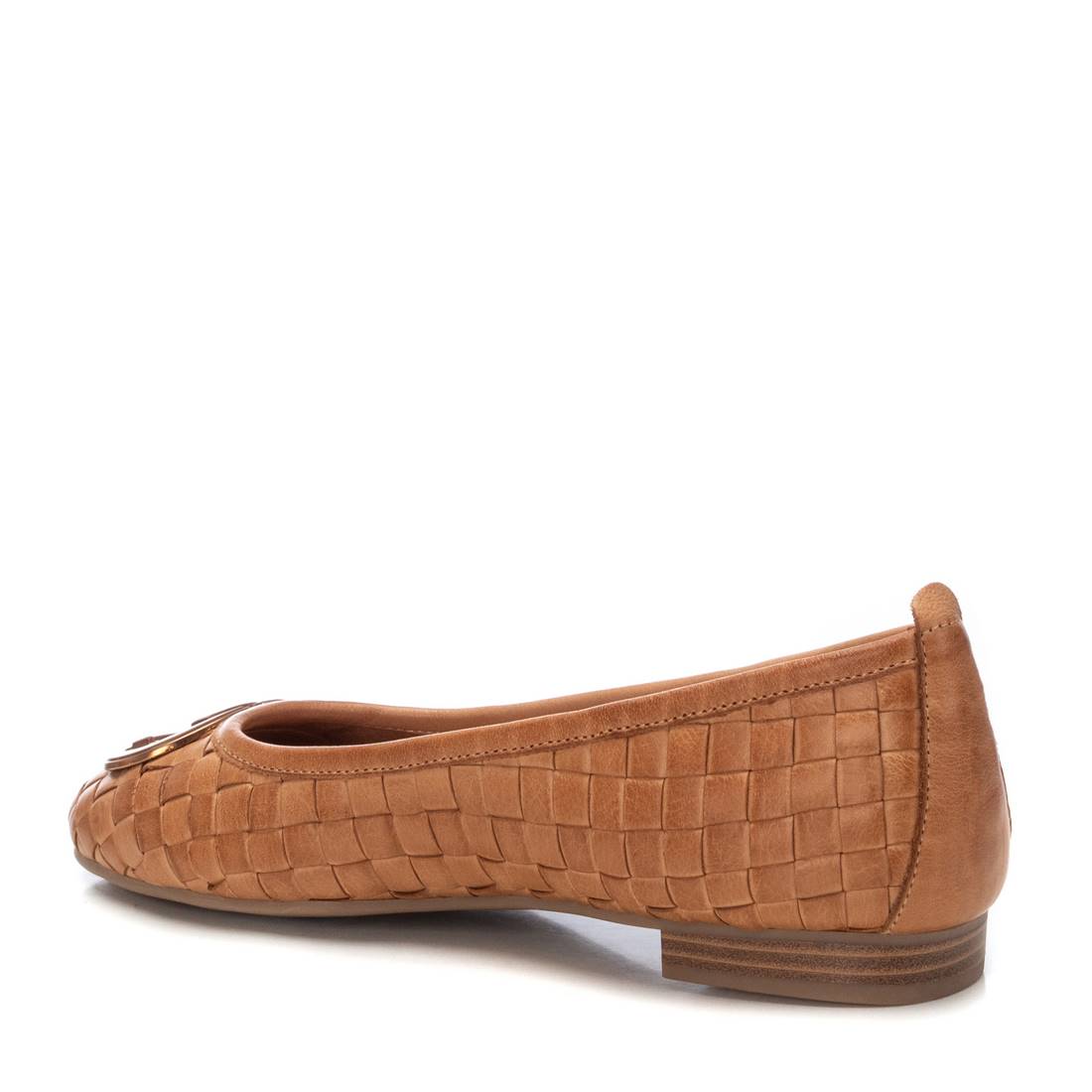 Carmela 16216901 ballerines cuir camel plates