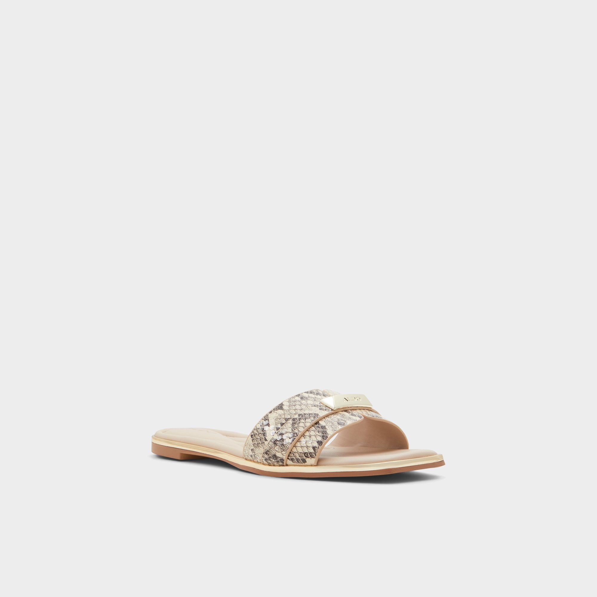 ALDO Darine mules plates effet serpent