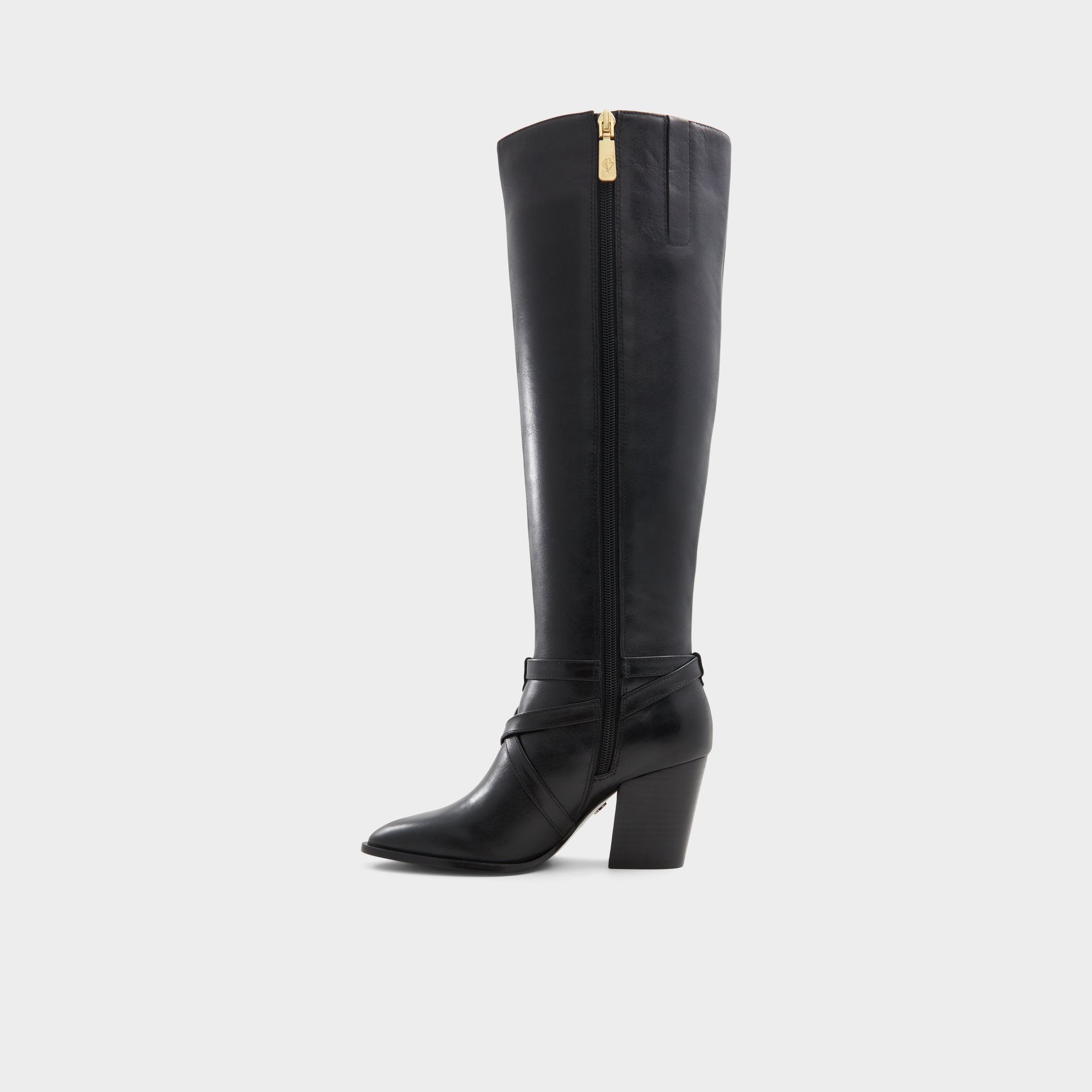 ALDO Adworeweth bottes hautes noires ornement