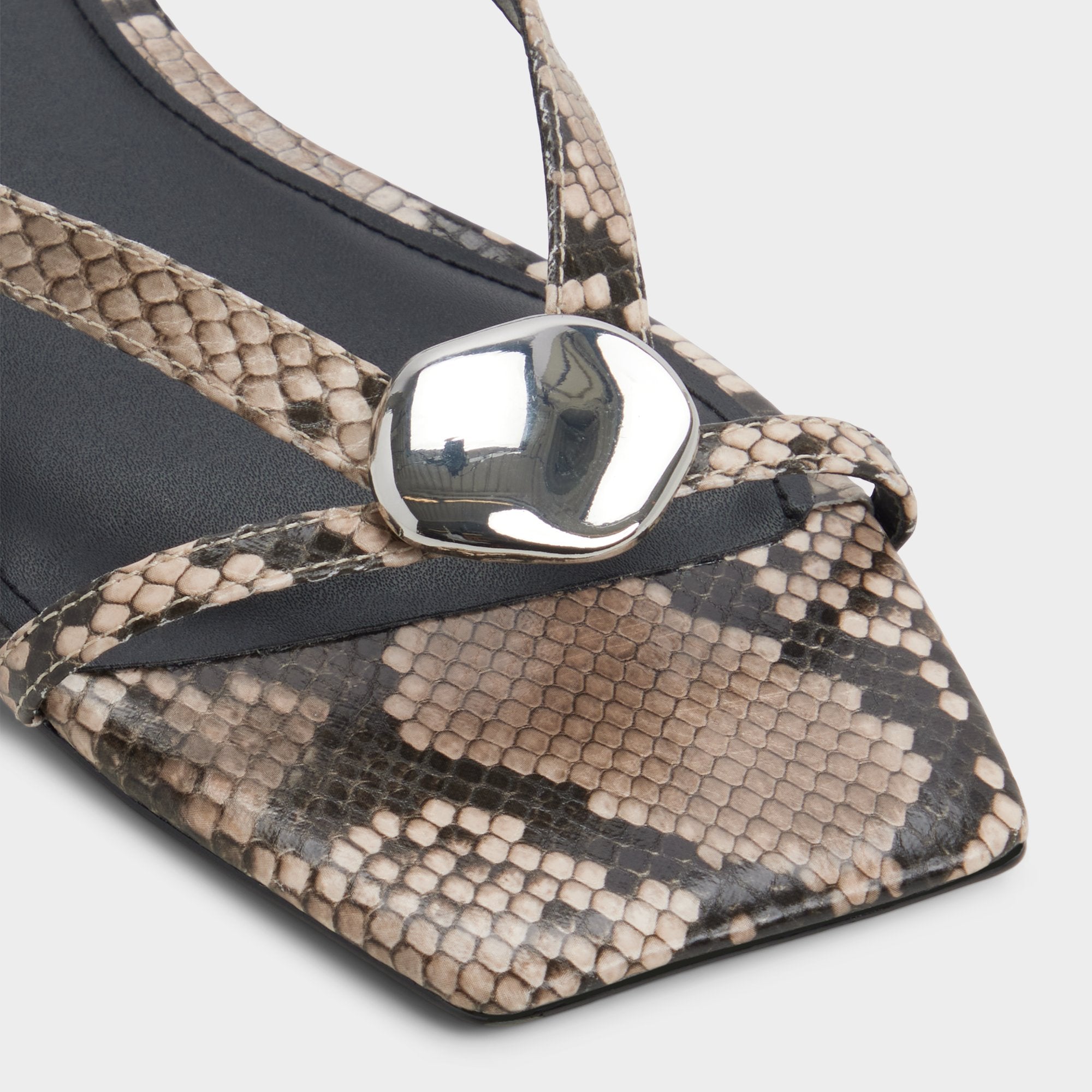 Aldo Iliria tongs femme imprimé serpent pointure 8