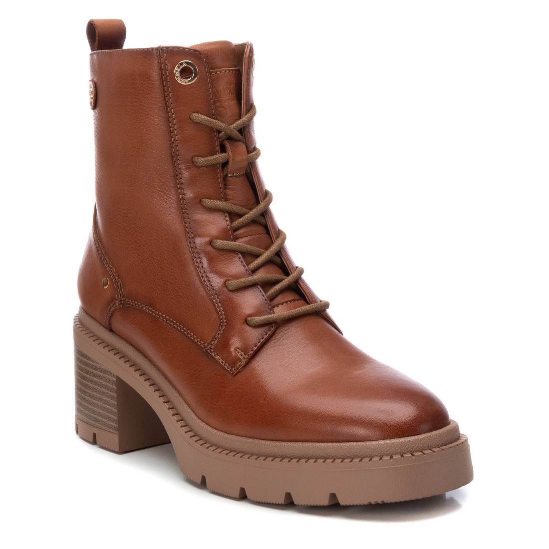 Carmela 16191401 bottine femme marron cuir plateforme