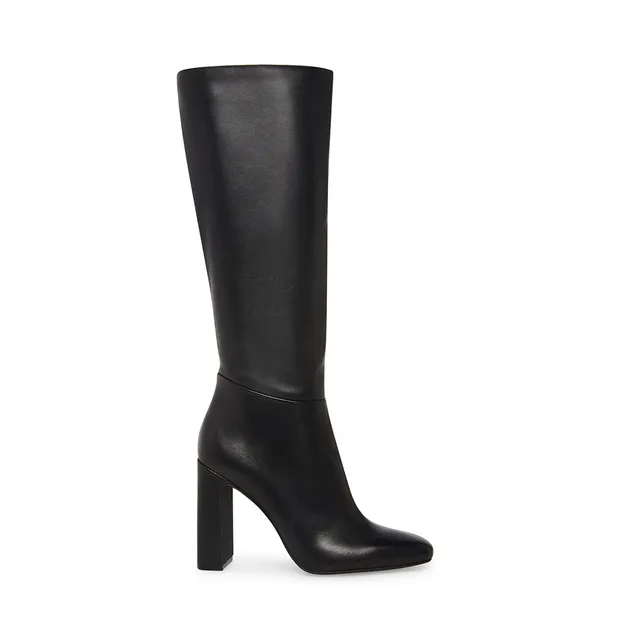 Steve Madden Ally bottes noires talon 10 cm tige 35