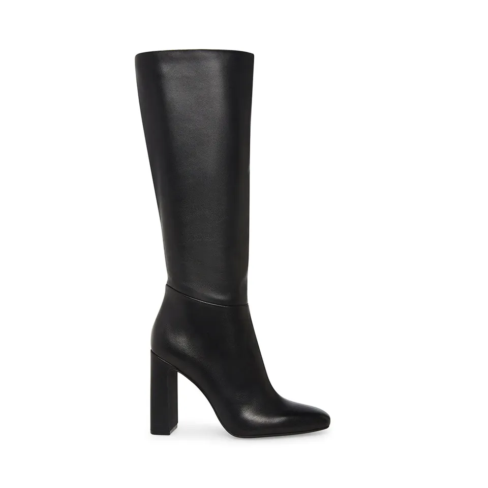 Steve Madden Ally bottes noires talon 10 cm tige 35