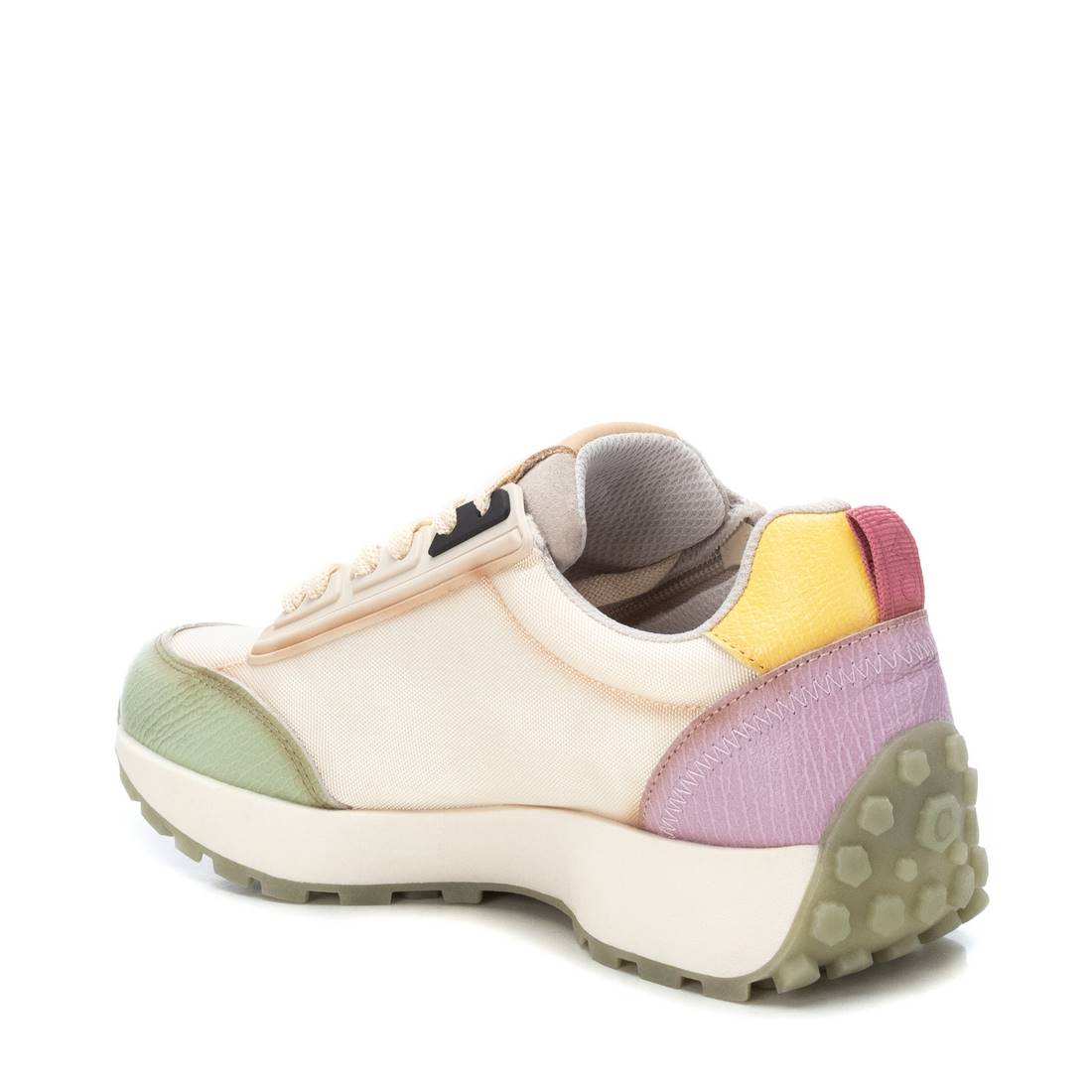 Carmela 16142901 baskets femme vertes cuir véritable