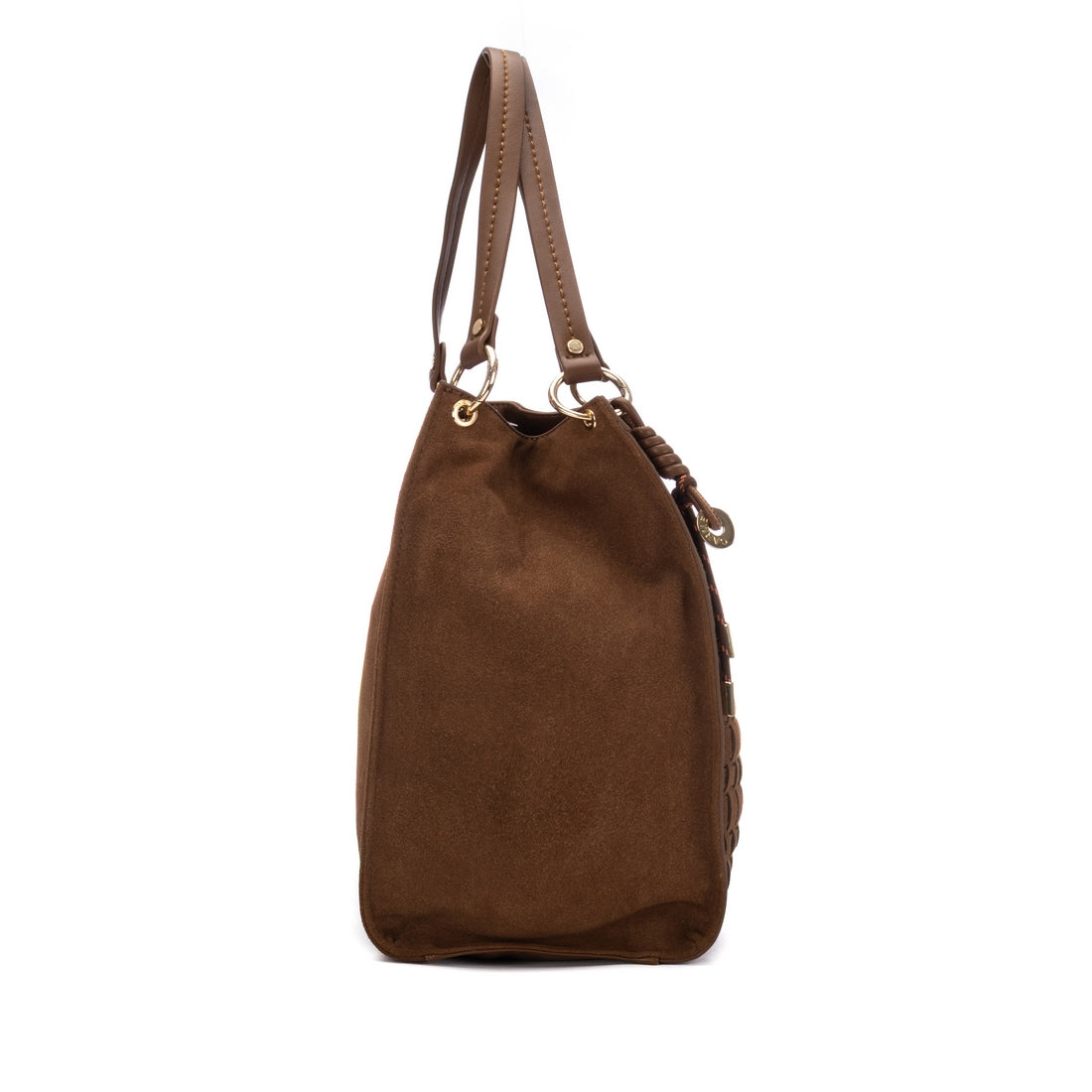 Carmela 18624702 sac femme camel textile serraje