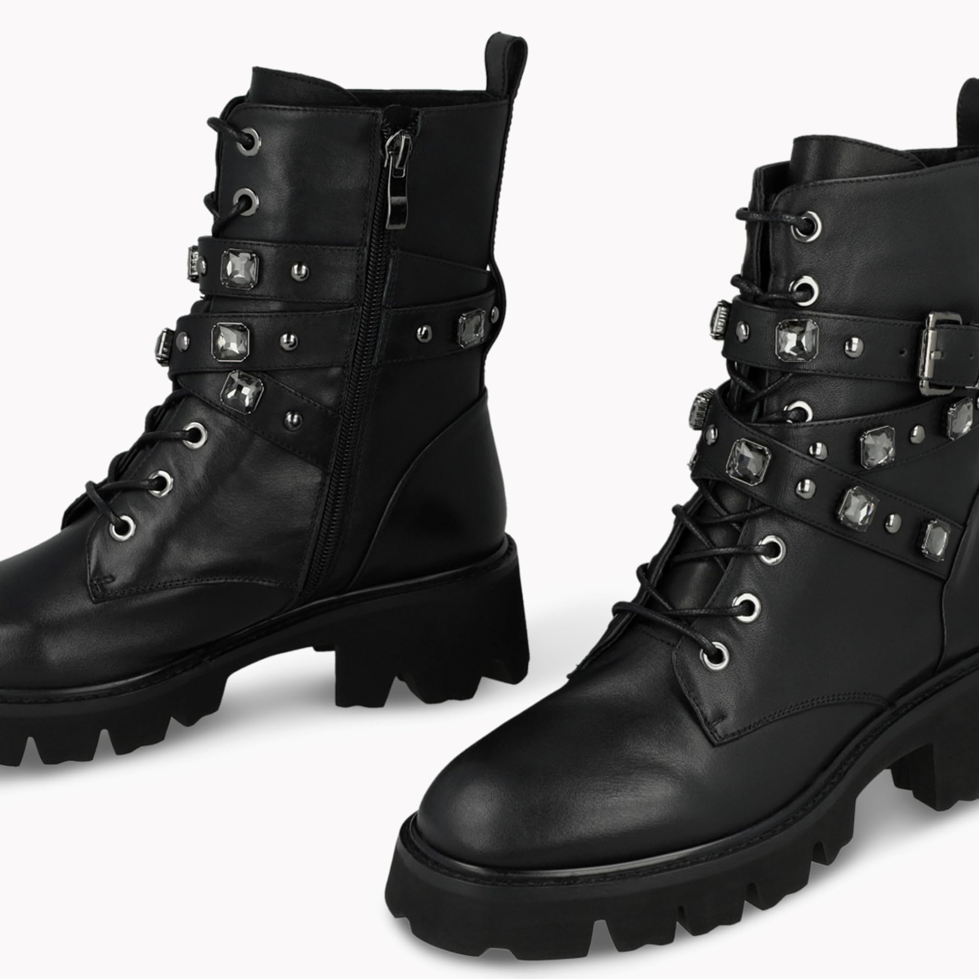 LODI A-VIS5680 bottines cuir noires fabriquées en Espagne