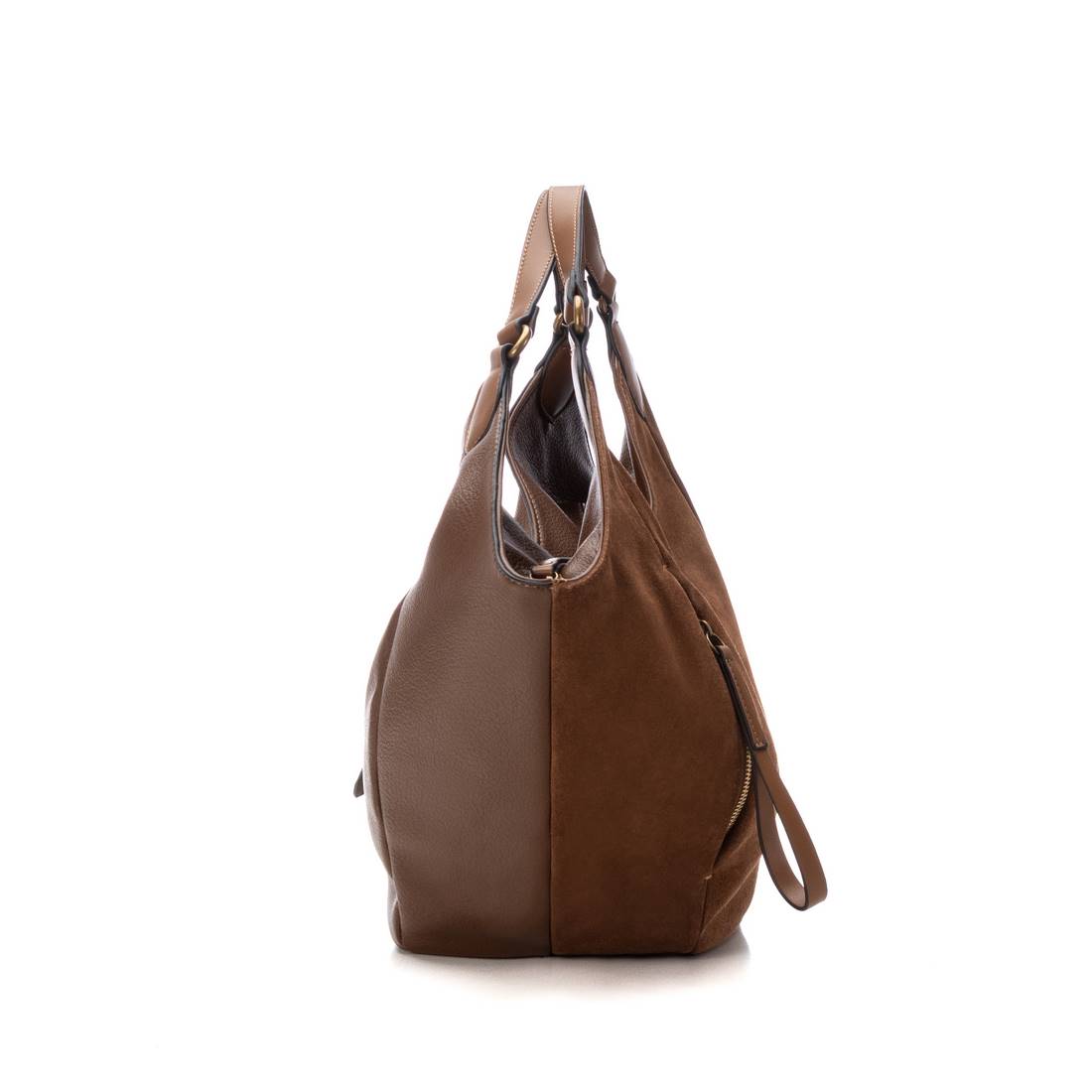 Carmela 18612501 sac marron daim épaule