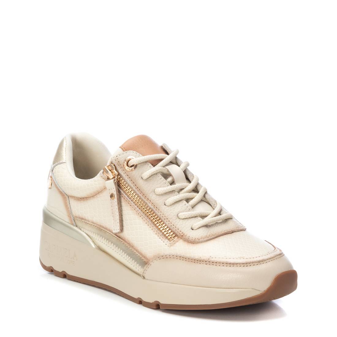 Carmela 16112802 baskets femme blanc cuir