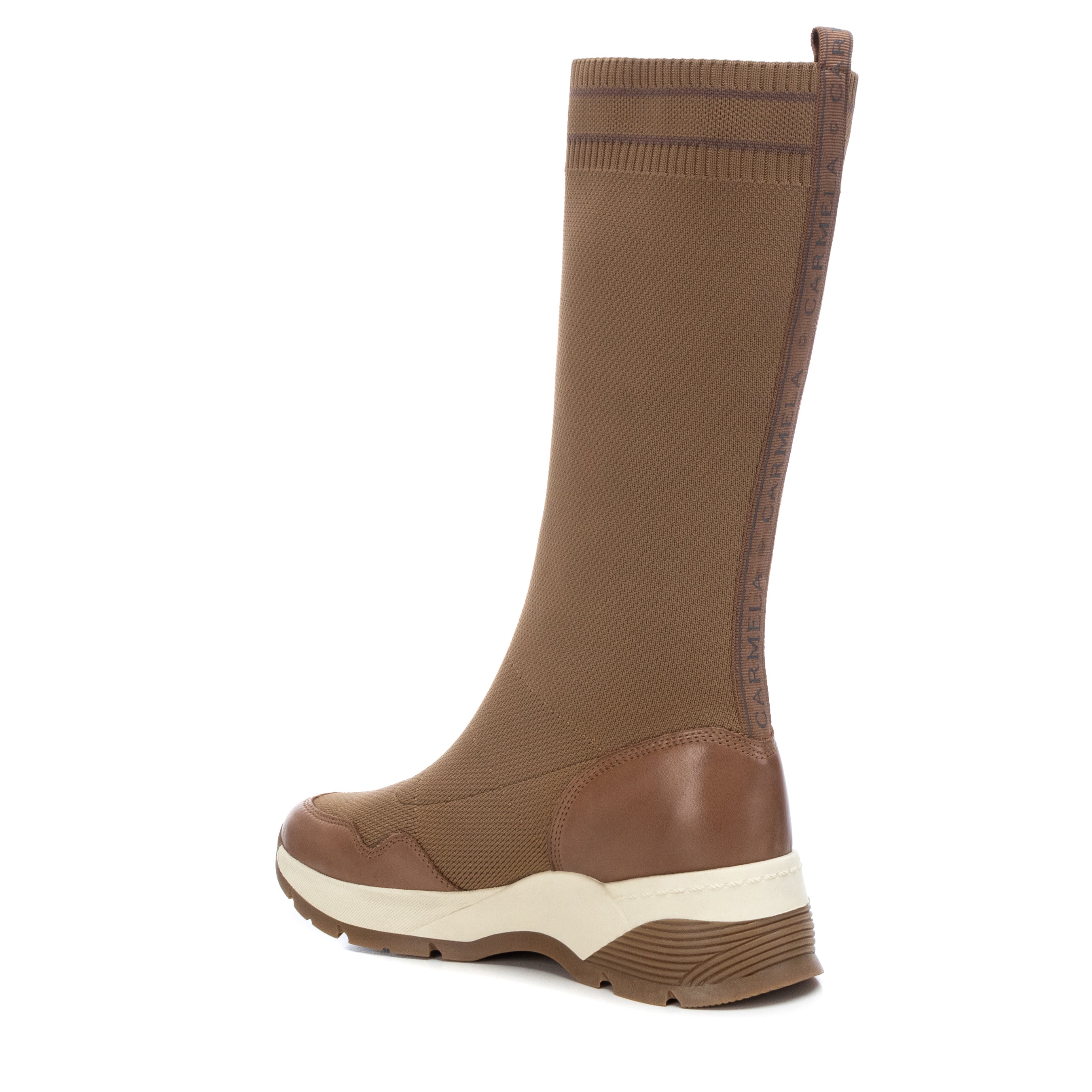 Carmela 16035402 basket montante textile marron hiver