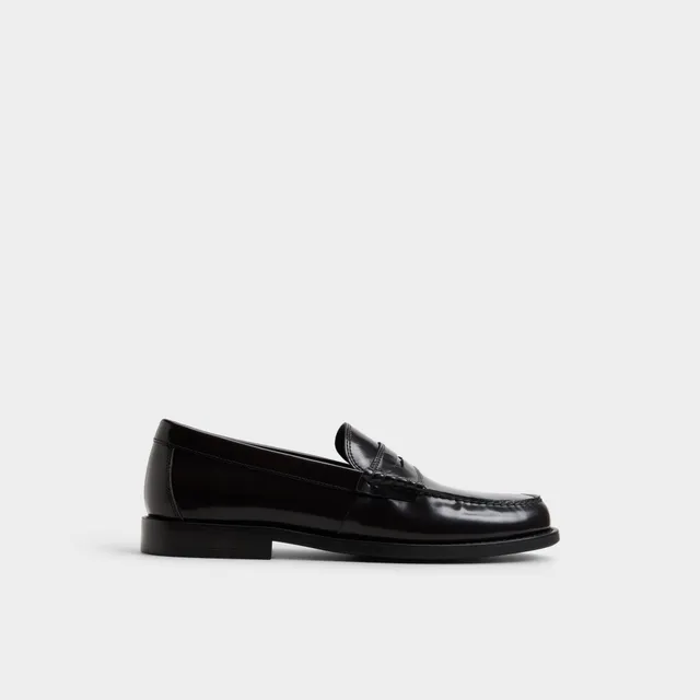 ALDO Emil mocassins homme bordeaux cuir véritable