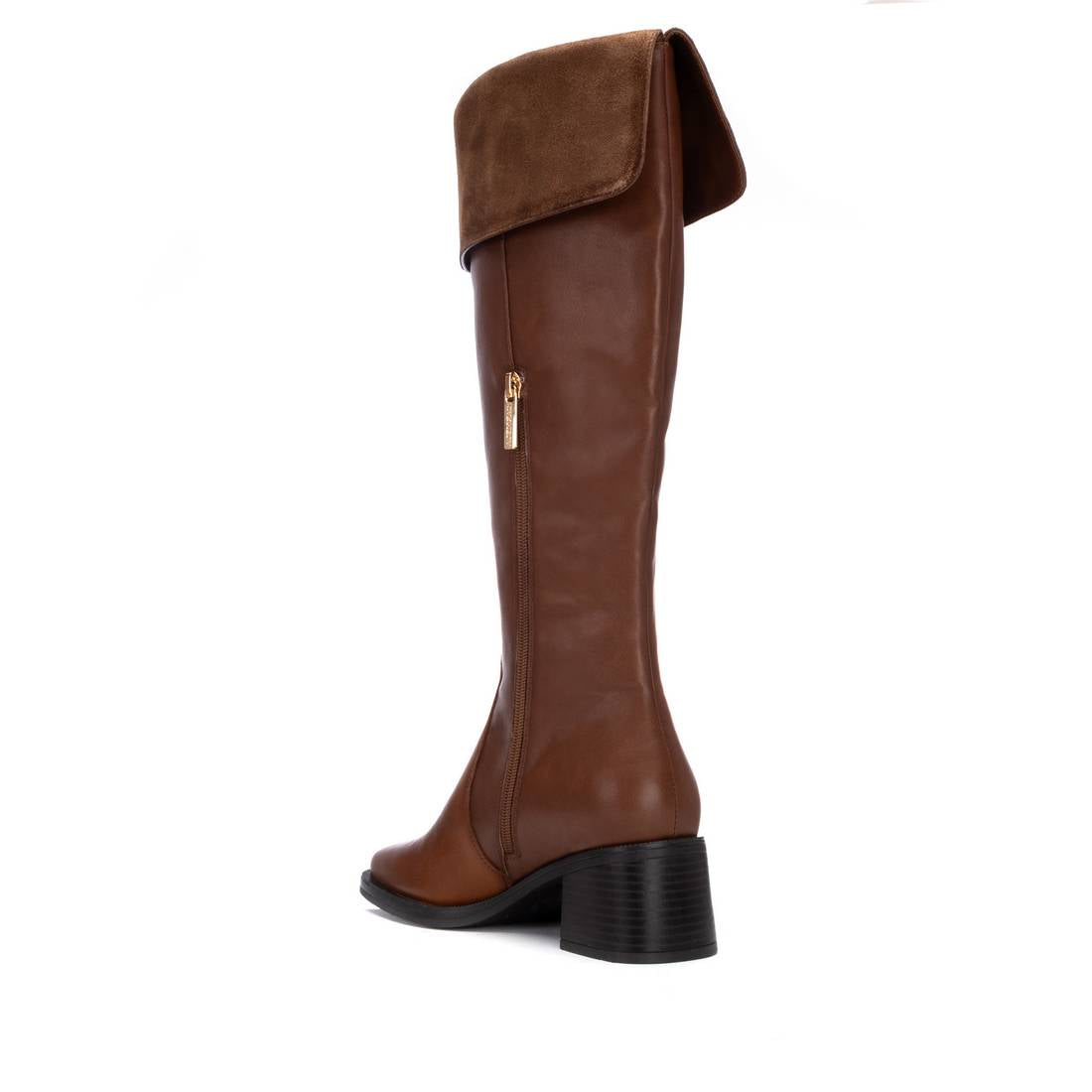 Carmela 16269101 botte cuir camel à talon