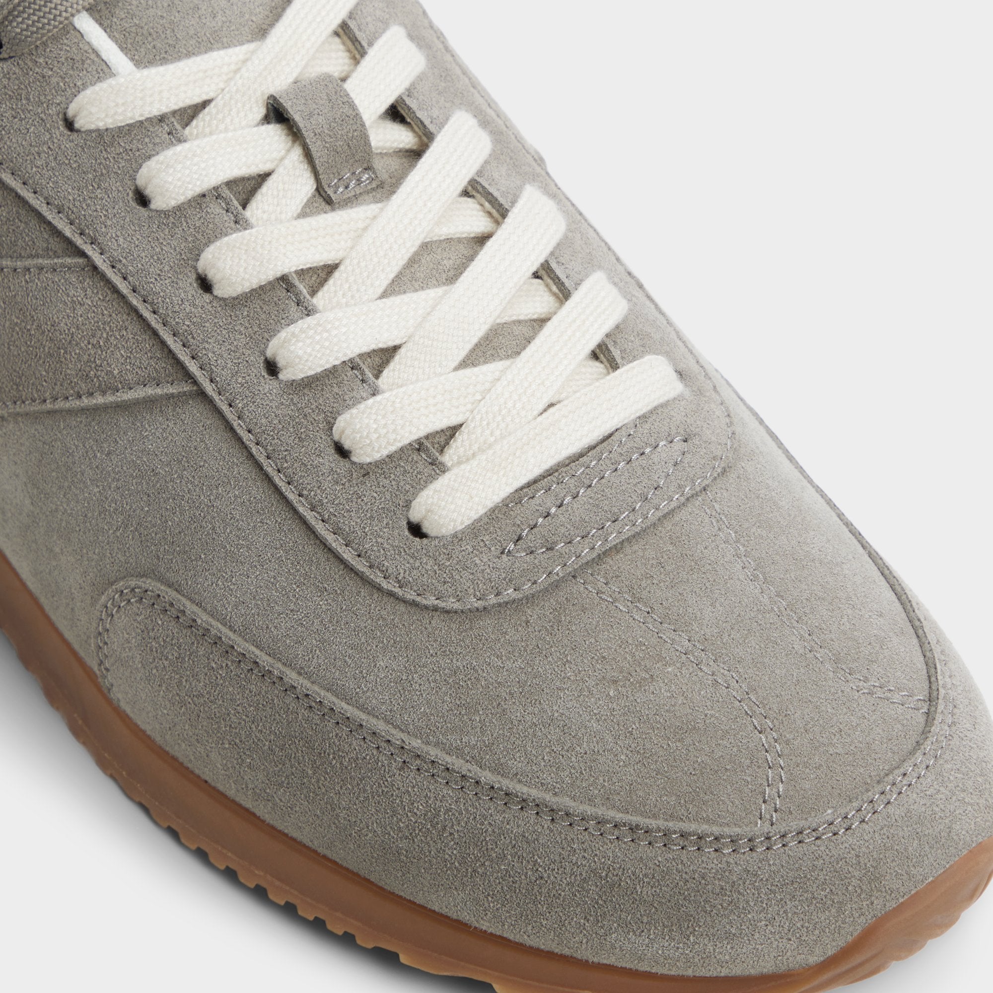 ALDO Nathaniel baskets basses suedine gris
