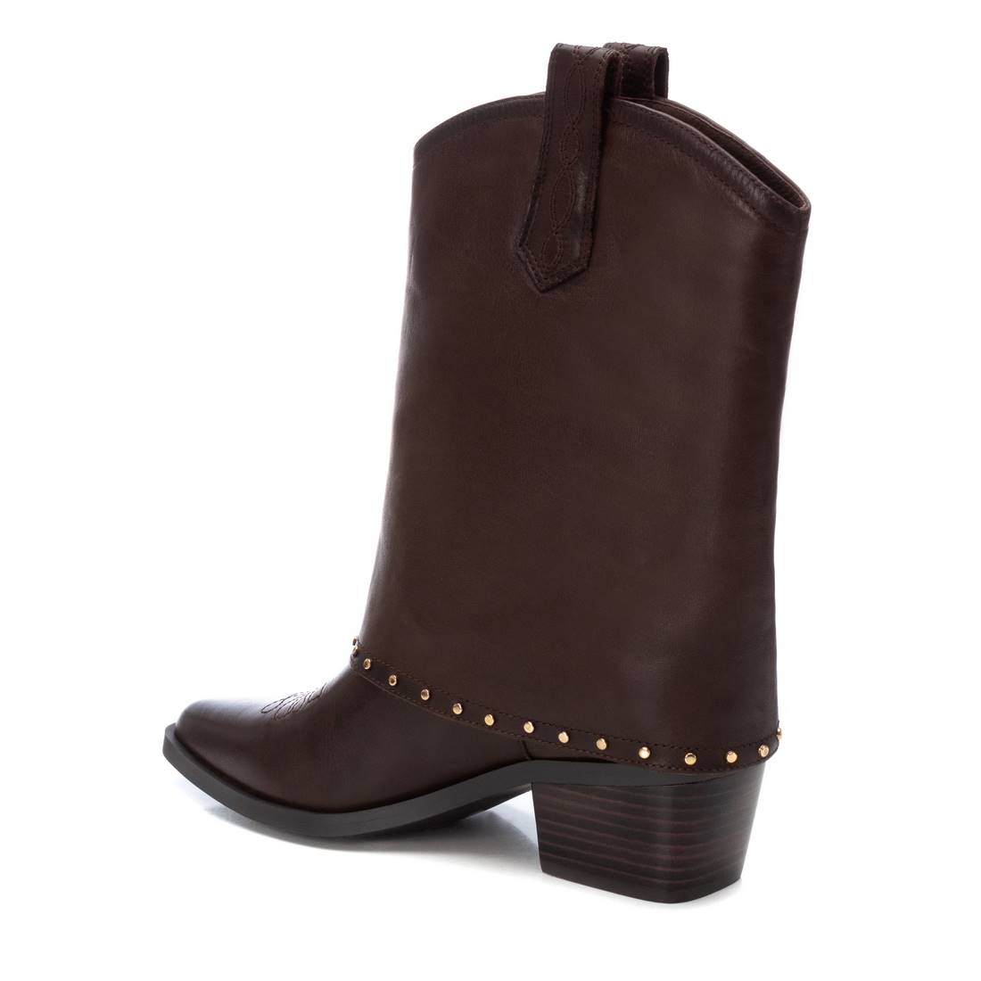 Carmela 16196102 bottines santiag cuir marron