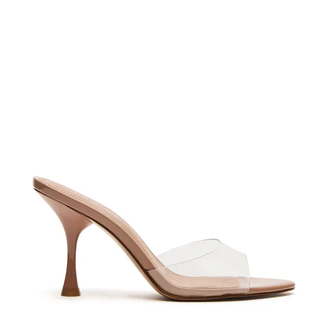 Steve Madden Santi mules transparentes talon 7 cm