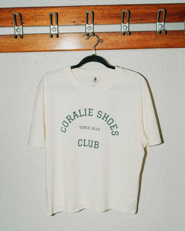 Coralie Masson Jack tee-shirt coton bio ivoire S/M L/XL